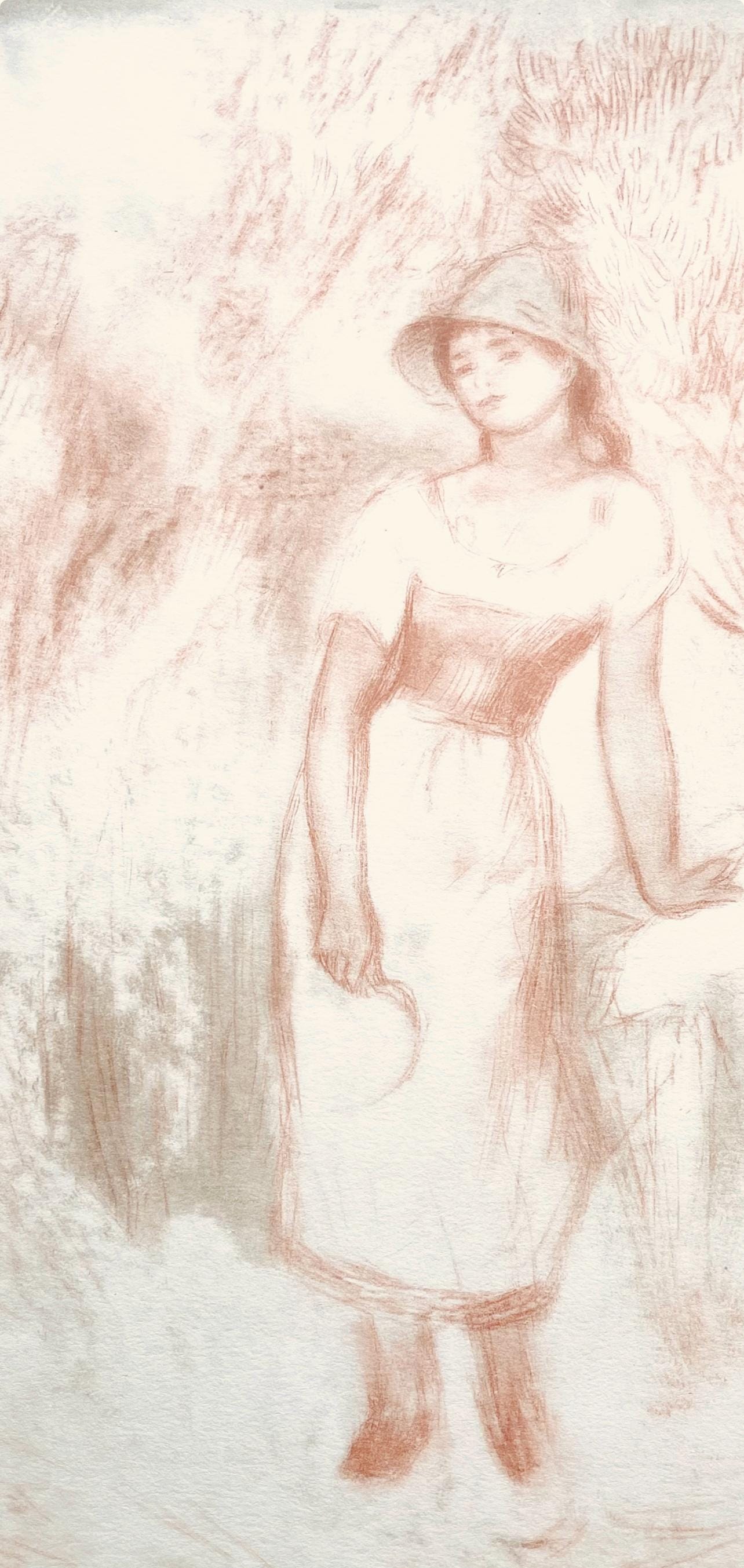 Pierre-Auguste Renoir, Composition, Seize Aquarelles et Sanguines de Renoir, Limited Edition Lithograph