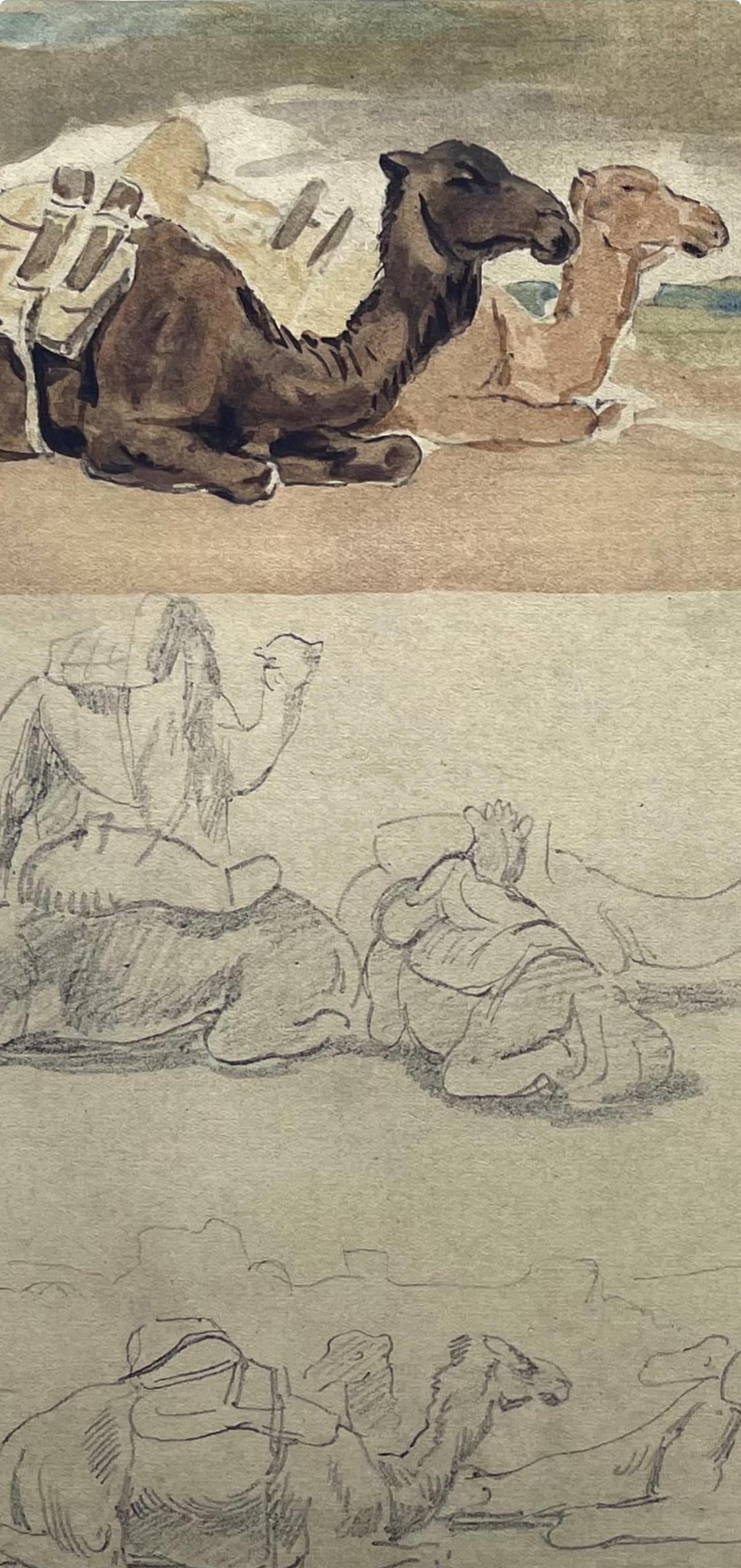 Eugène Delacroix, Composition, Trente et un Dessins et Aquarelles du Maroc, Limited Edition Lithograph