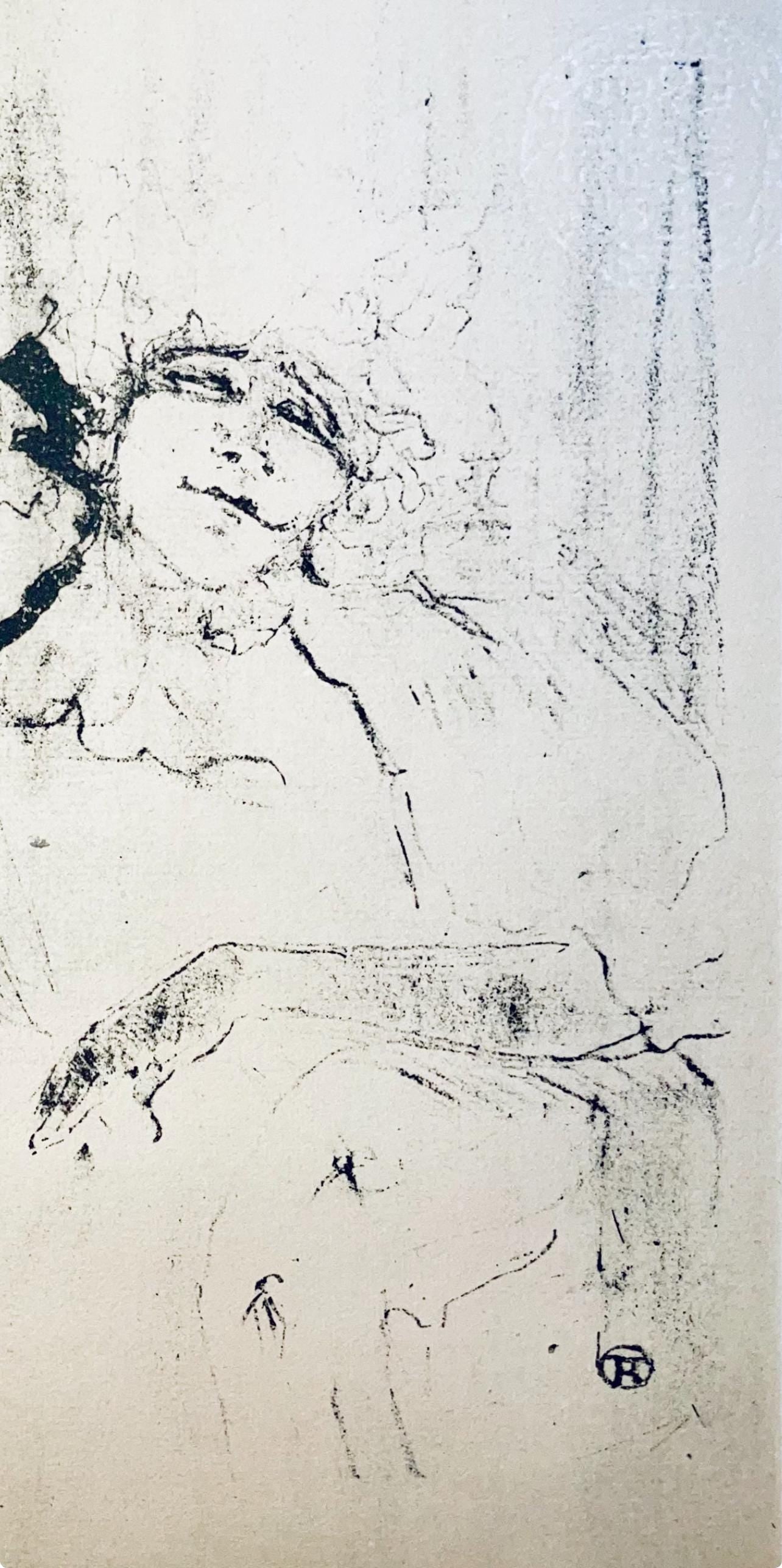Henri de Toulouse-Lautrec, Composition, Images de Lautrec, 21 Planches en Couleurs, Collezione dell'Obelisco, Limited Edition Lithograph