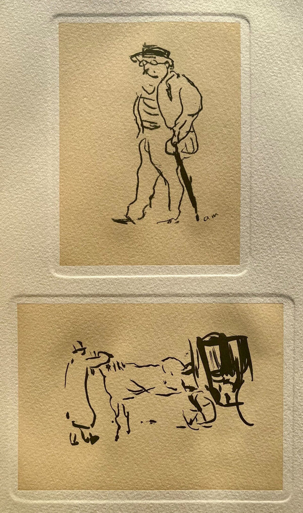 Albert Marquet, Croquis parisiens, Marquet, Limited Edition Lithograph