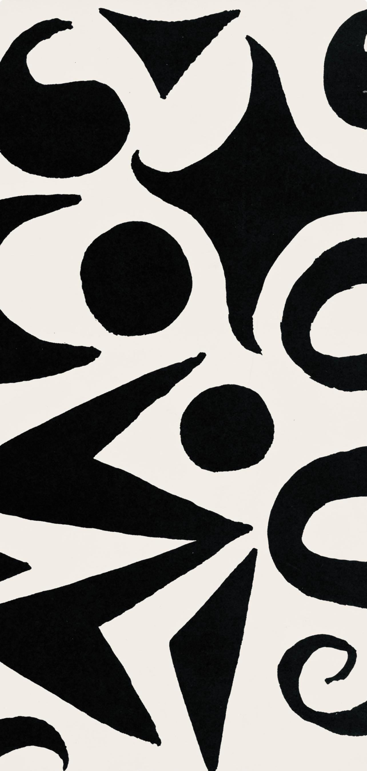 Alexander Calder, Composition, Calder, Musée National d'Art Moderne, Limited Edition Lithograph