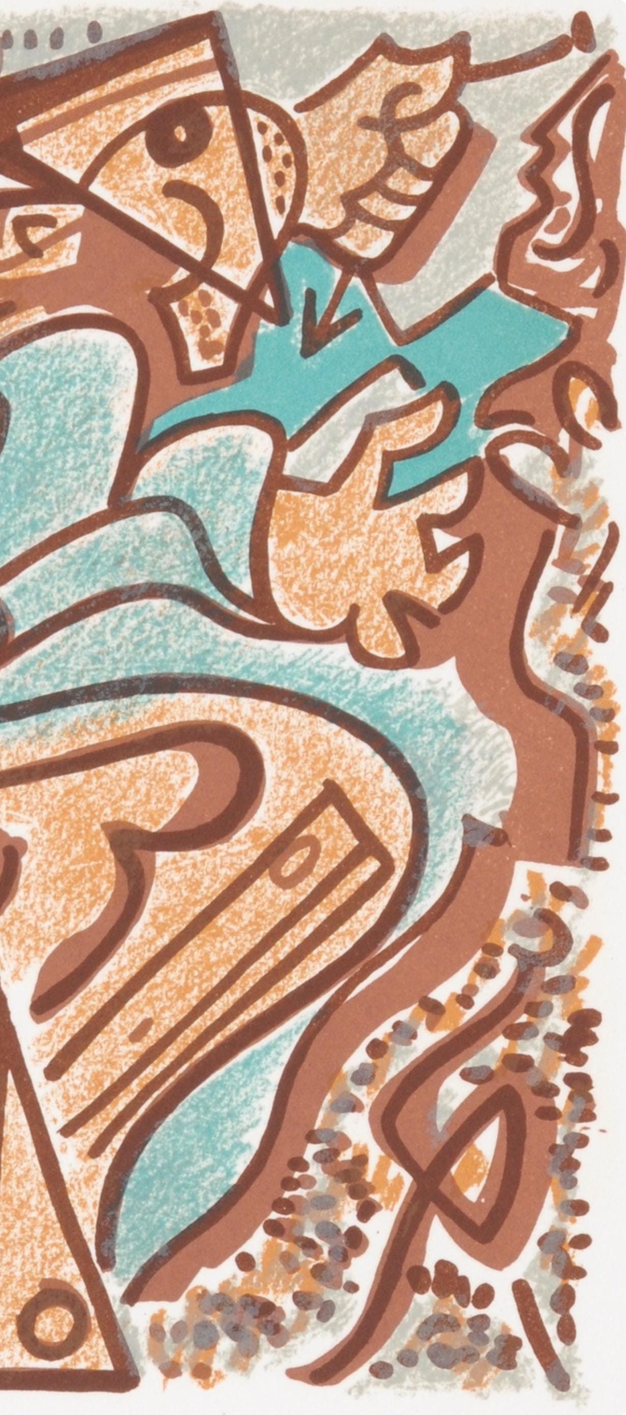 André Masson, Composition (Cramer 97), Une Étoile de Craie, Limited Edition Lithograph