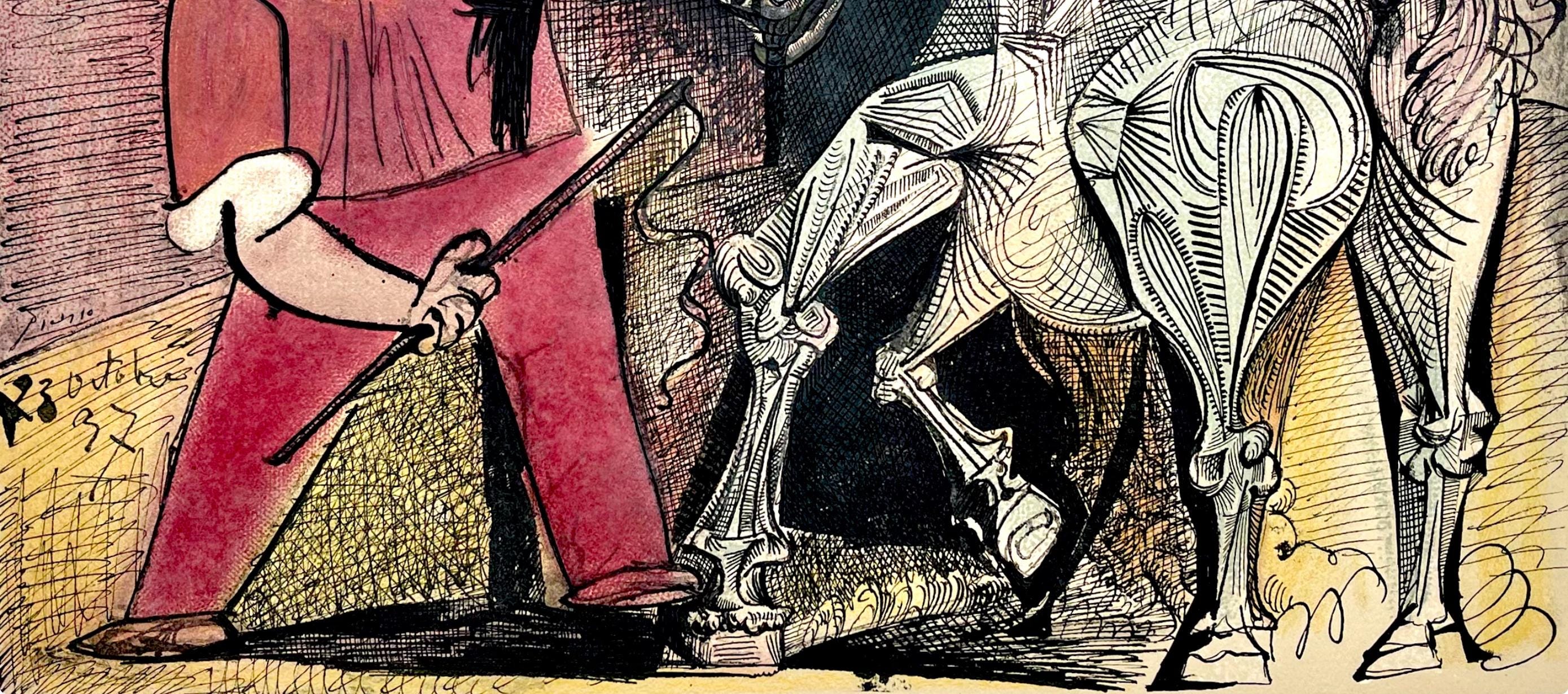 Pablo Picasso, Composition (Cramer 88), Dans l'Atelier de Picasso, Limited Edition Lithograph