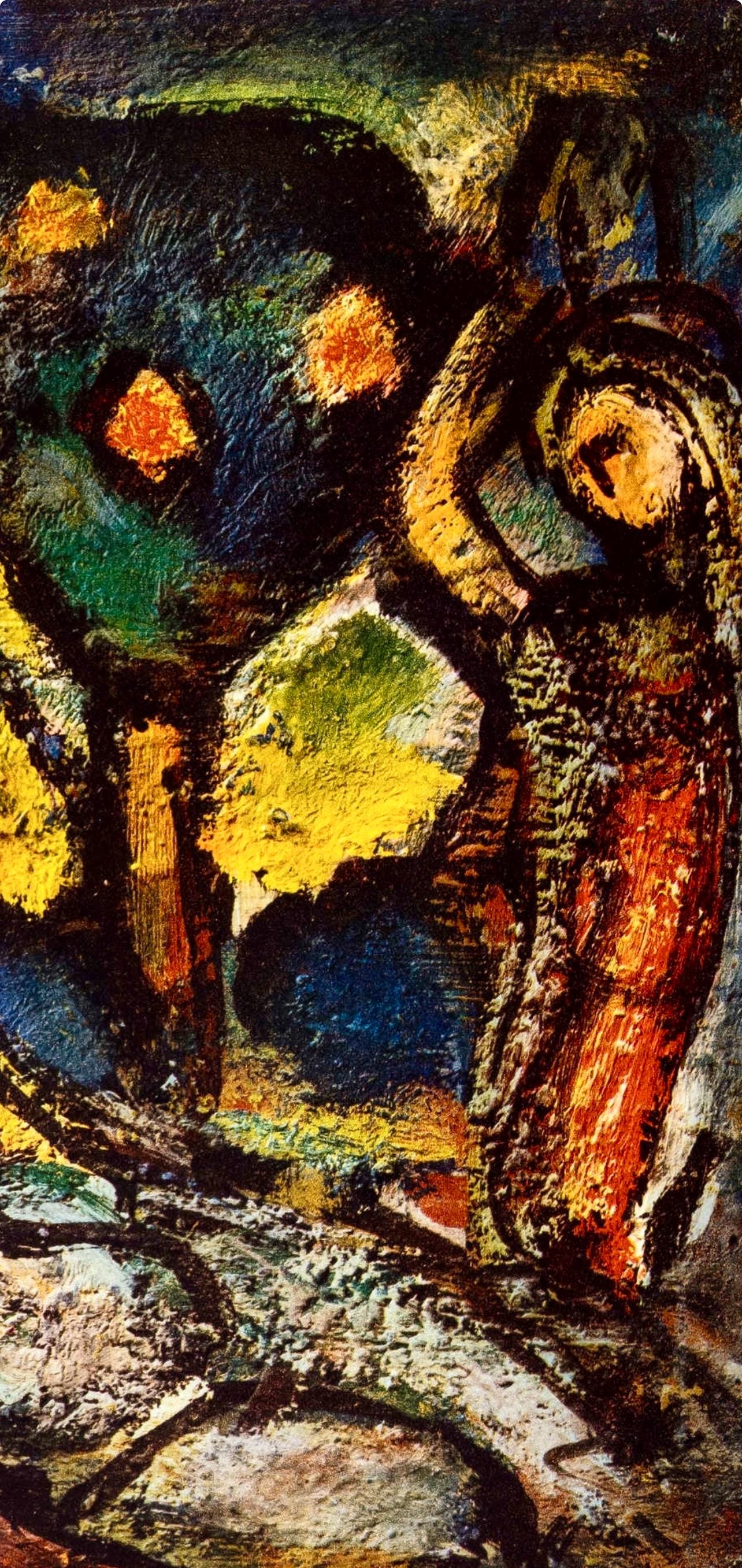 Georges Rouault, Composition, Stella Vespertina, Limited Edition Héliogravure