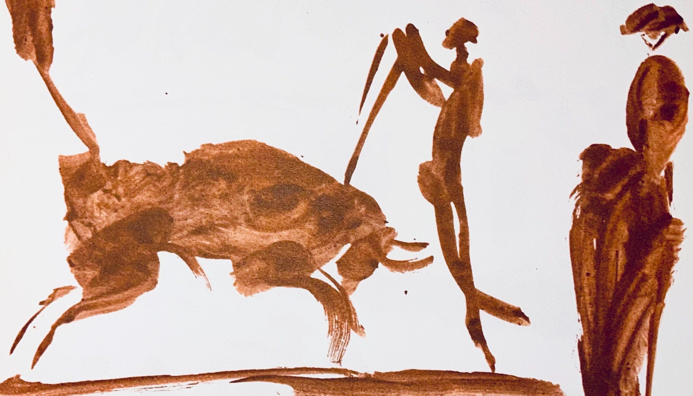 Pablo Picasso, Composition (Bloch 1276; Czwiklitzer 23), Toros y Toreros, Limited Edition Lithograph