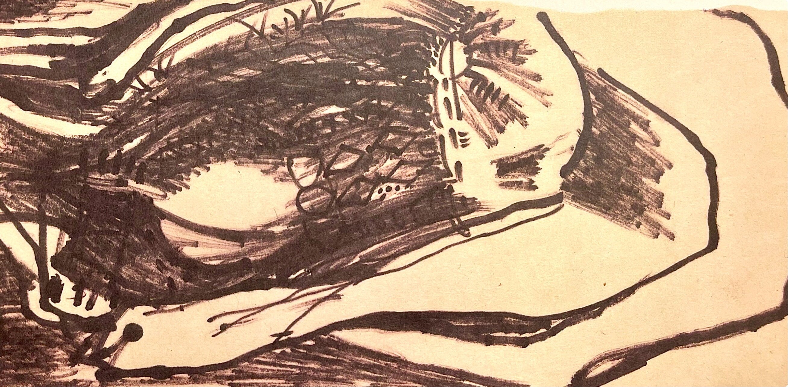 Jackson Pollock, Composition, Jackson Pollock, The Last Sketchbook, Limited Edition Lithograph