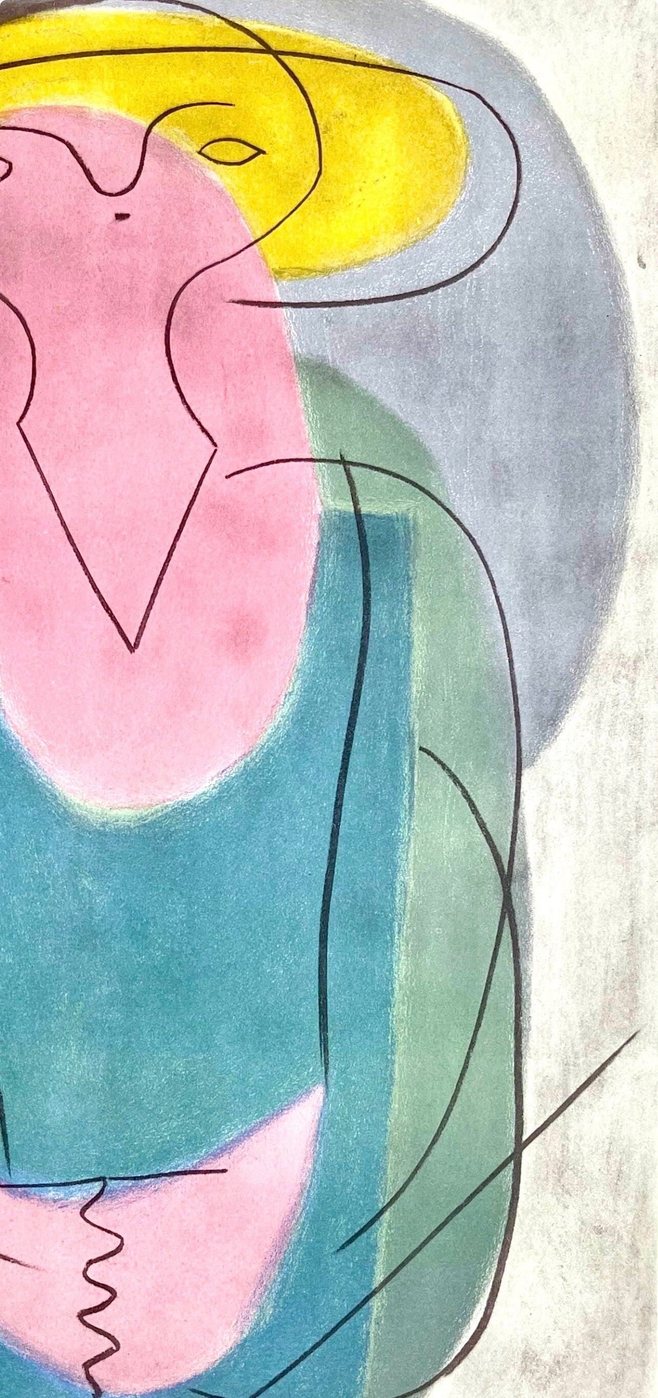 Pablo Picasso, Portrait of a Lady (Orozco 95), Picasso: Fifteen Drawings, Limited Edition Lithograph