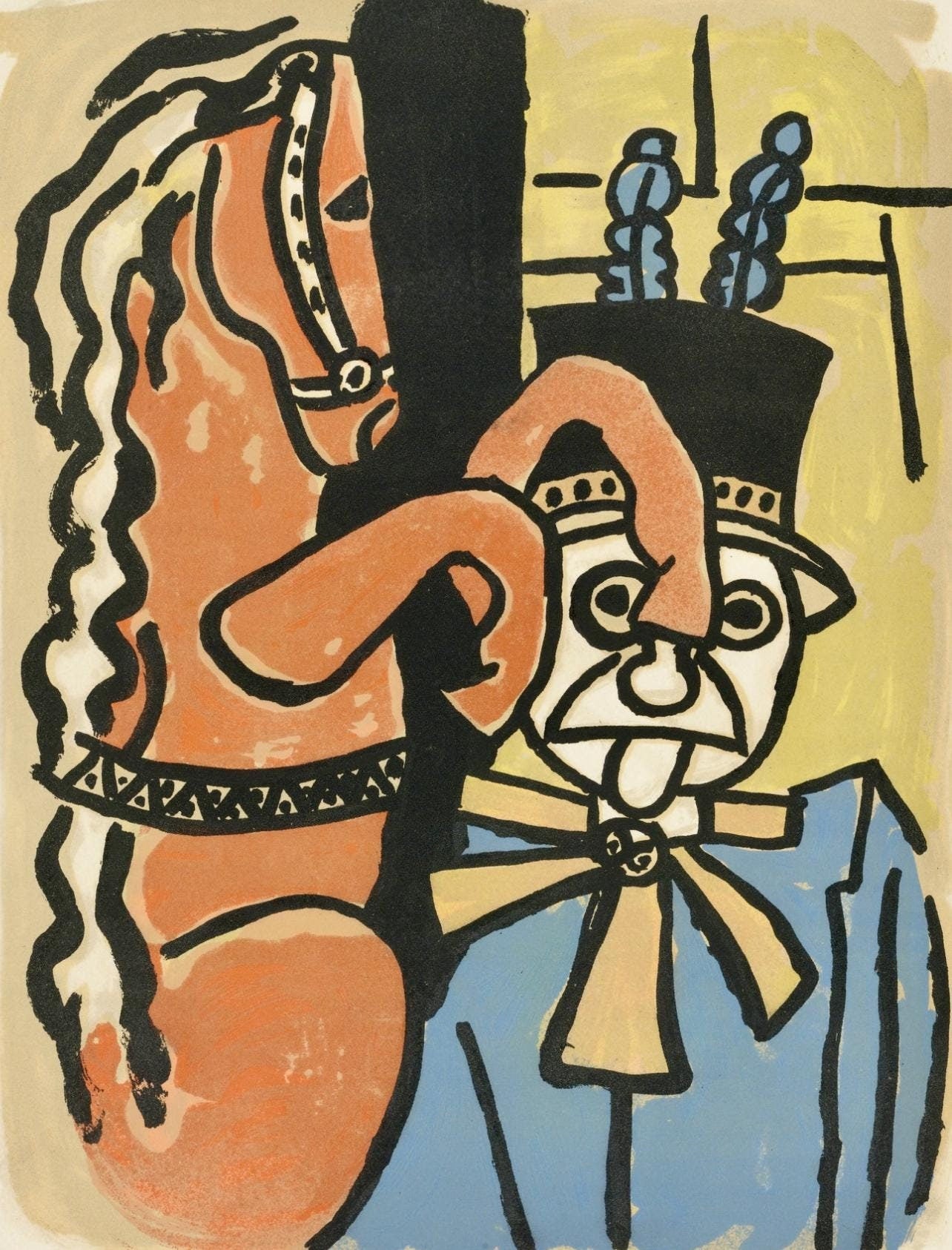 Fernand Léger, Composition, Cirque, Lithographies Originales, Limited Edition Lithograph