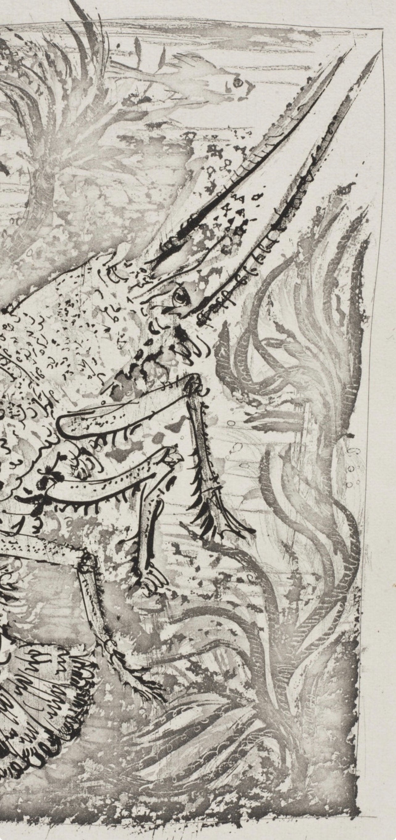 Pablo Picasso, La Langouste, Histoire naturelle, Limited Edition Lithograph