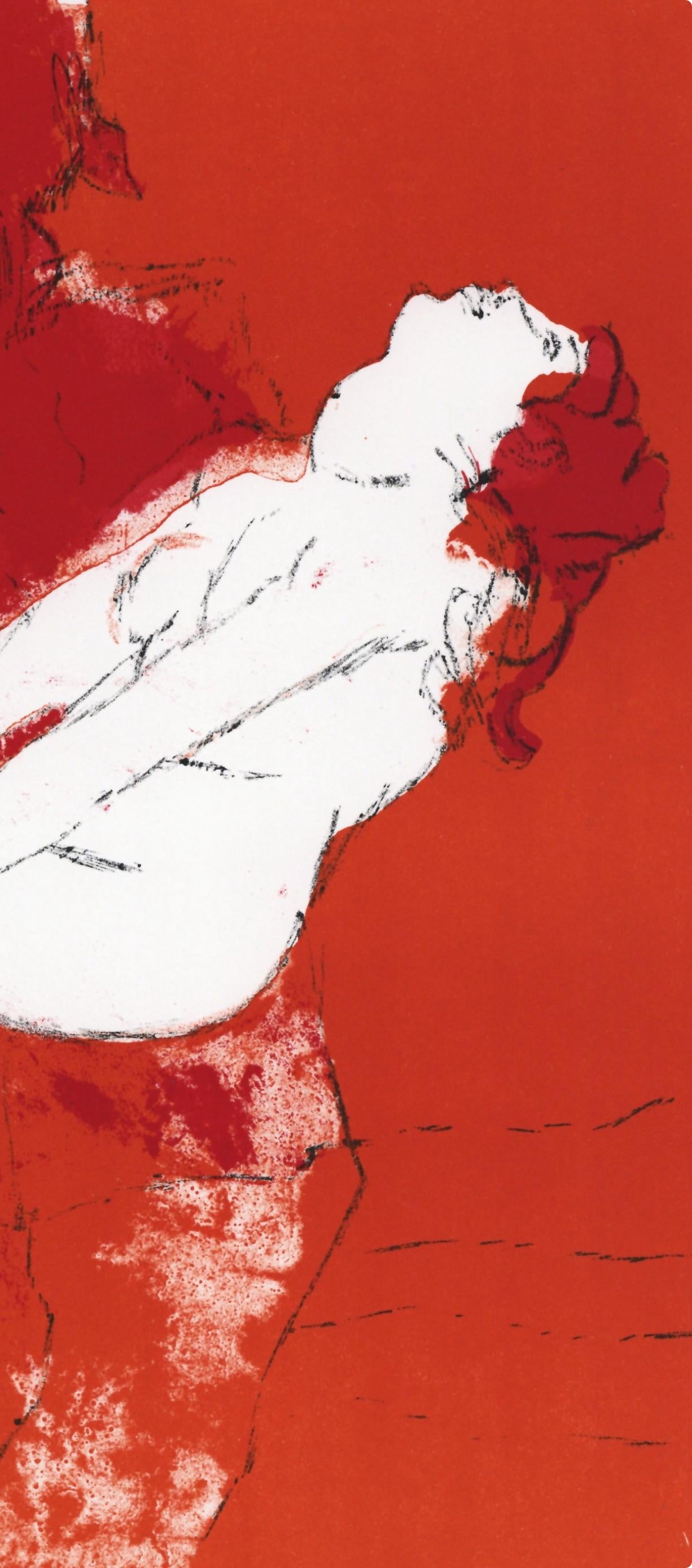 Paul Guiramand, Composition, L'Odyssée, Limited Edition Lithograph