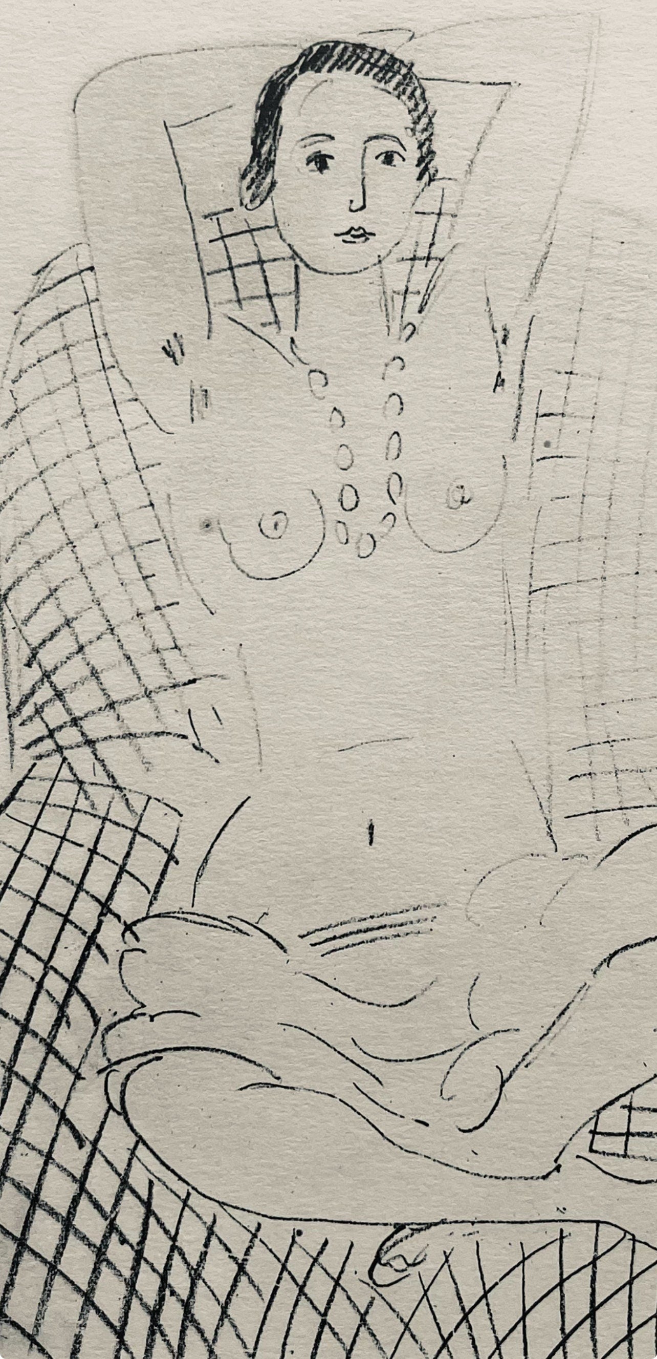 Henri Matisse, Composition (Dutel 3), Dessins de Henri-Matisse, Limited Edition Lithograph