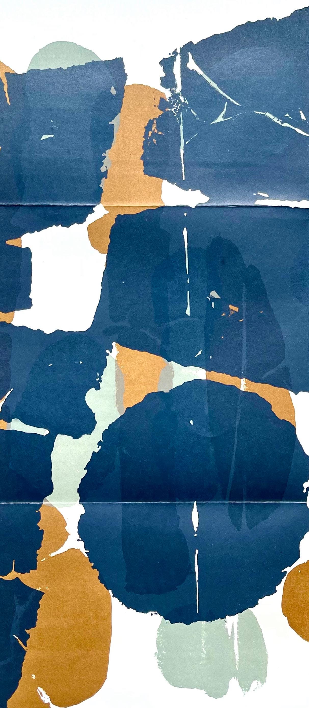 Raoul Ubac, Composition, Derrière le miroir, Limited Edition Lithograph