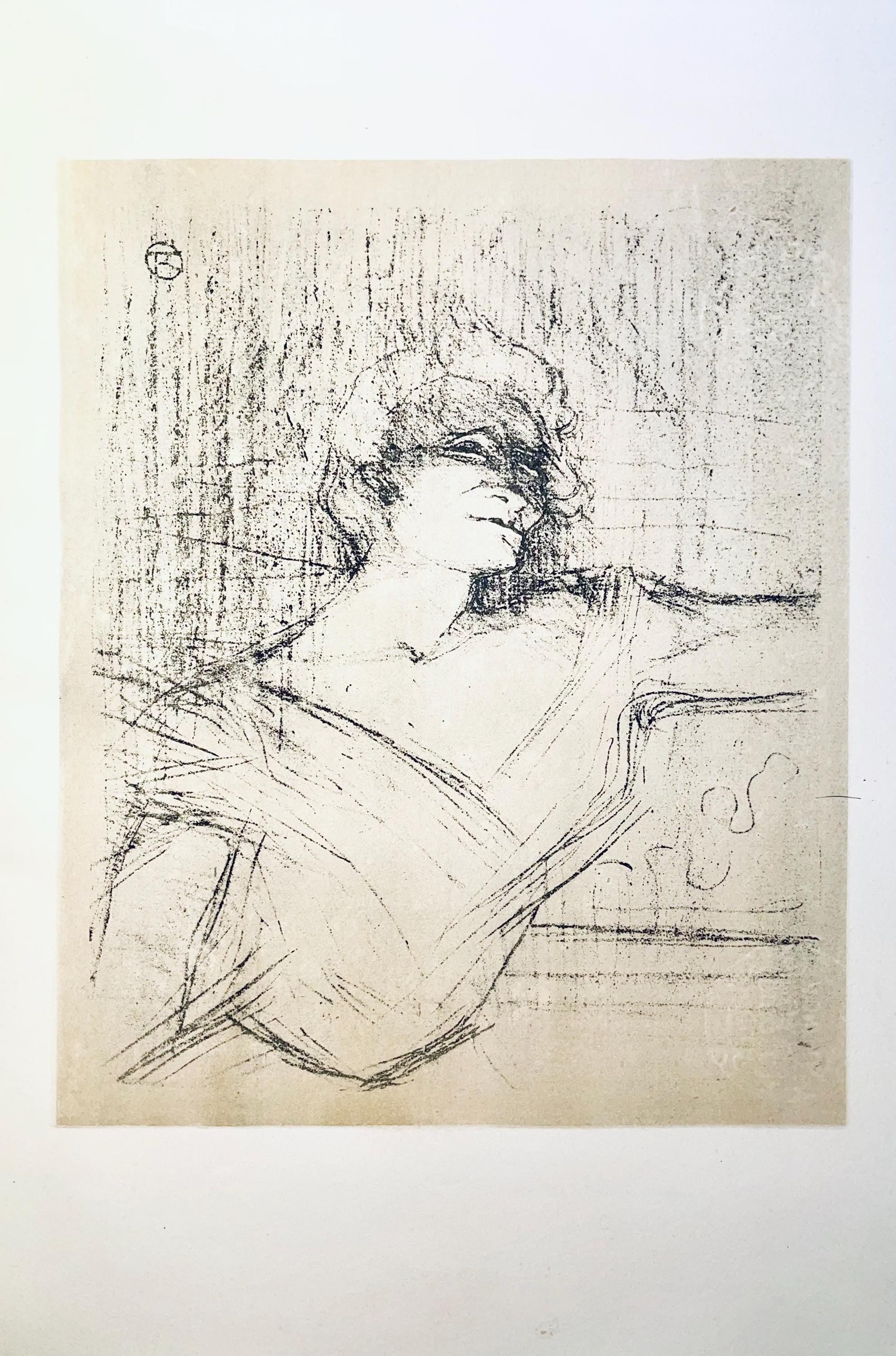 Henri de Toulouse-Lautrec, Composition, Images de Lautrec, 21 Planches en Couleurs, Collezione dell'Obelisco, Limited Edition Lithograph