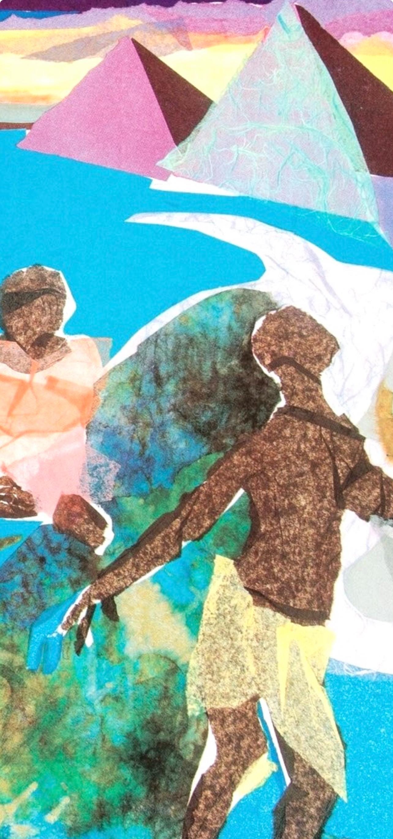 Phoebe Beasley, The Negro Speaks of Rivers, Sunrise Is Coming After While, Limited Edition Silkscreen