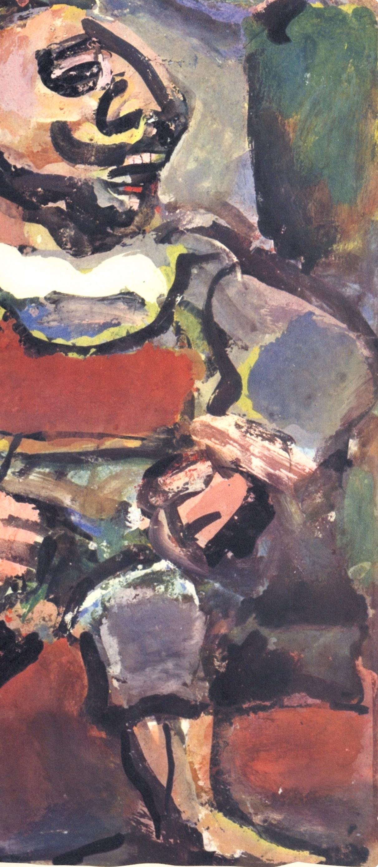 Georges Rouault, Composition, Divertissement, Limited Edition Lithograph