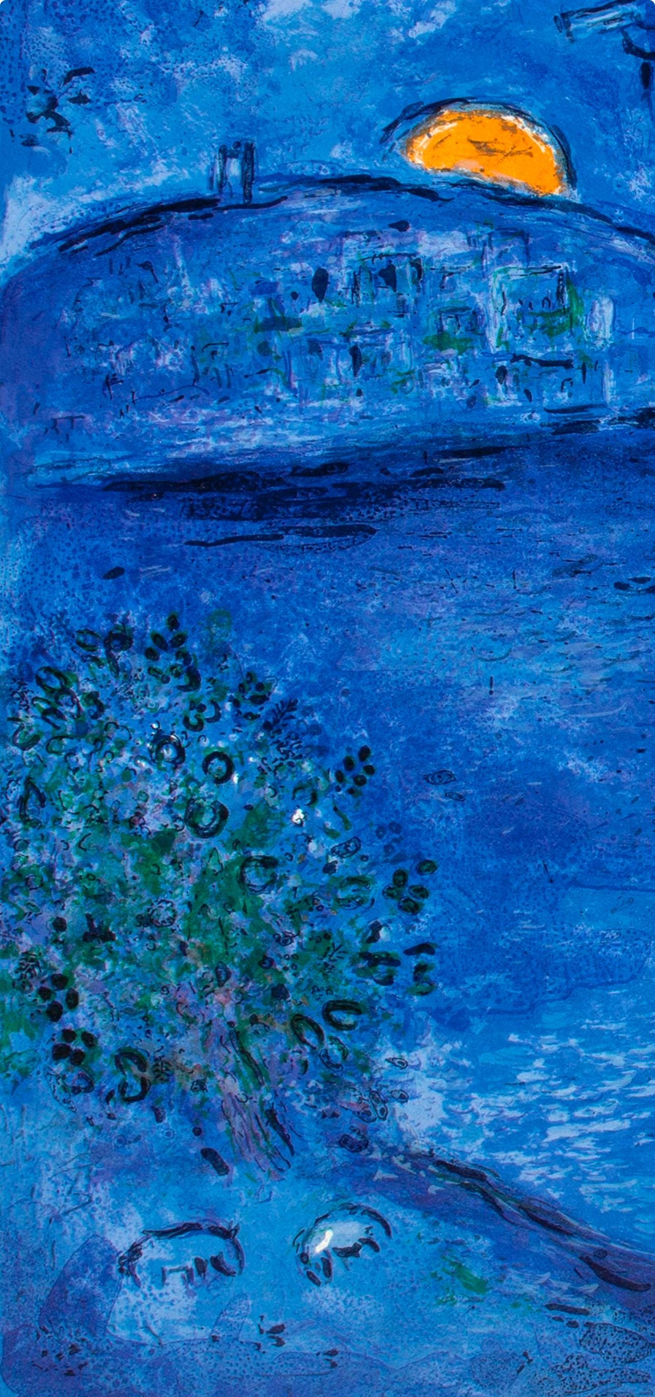 Marc Chagall, L'Echo, Daphnis et Chloé, Limited Edition Héliogravure