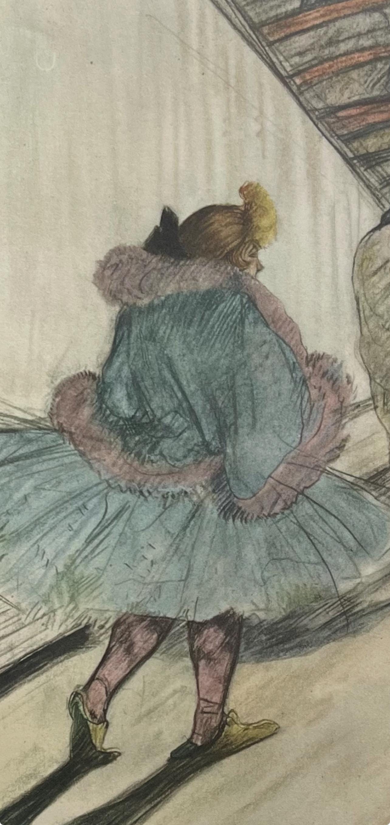 Henri de Toulouse-Lautrec, Entering the Ring, Henri de Toulouse-Lautrec, At the Circus, Limited Edition Lithograph
