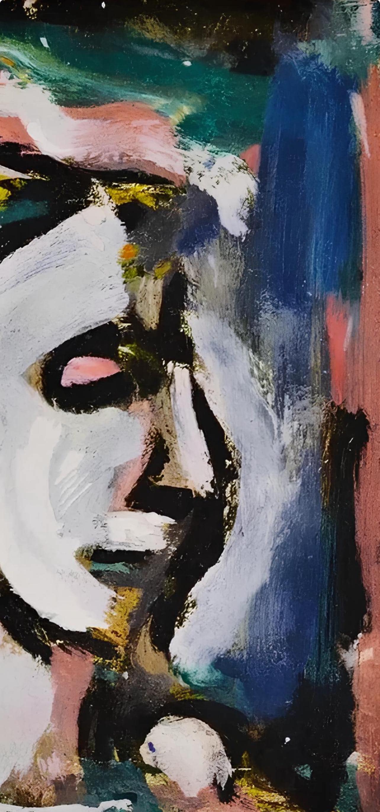 Georges Rouault, Composition, Visages, dix études de l'Atelier reproduites en fac-similés, Limited Edition Lithograph