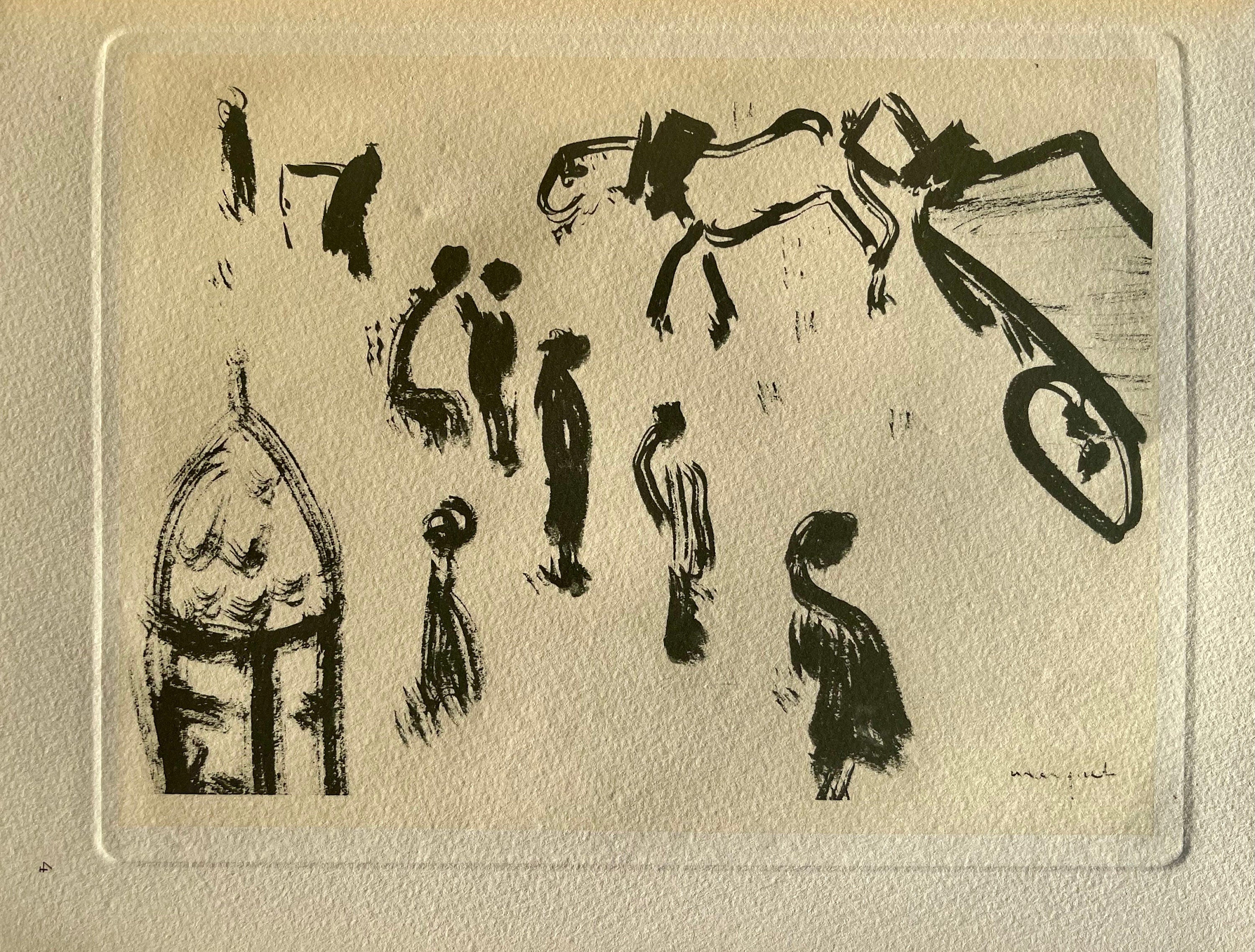 Albert Marquet, Rue à Hambourg, Marquet, Limited Edition Lithograph
