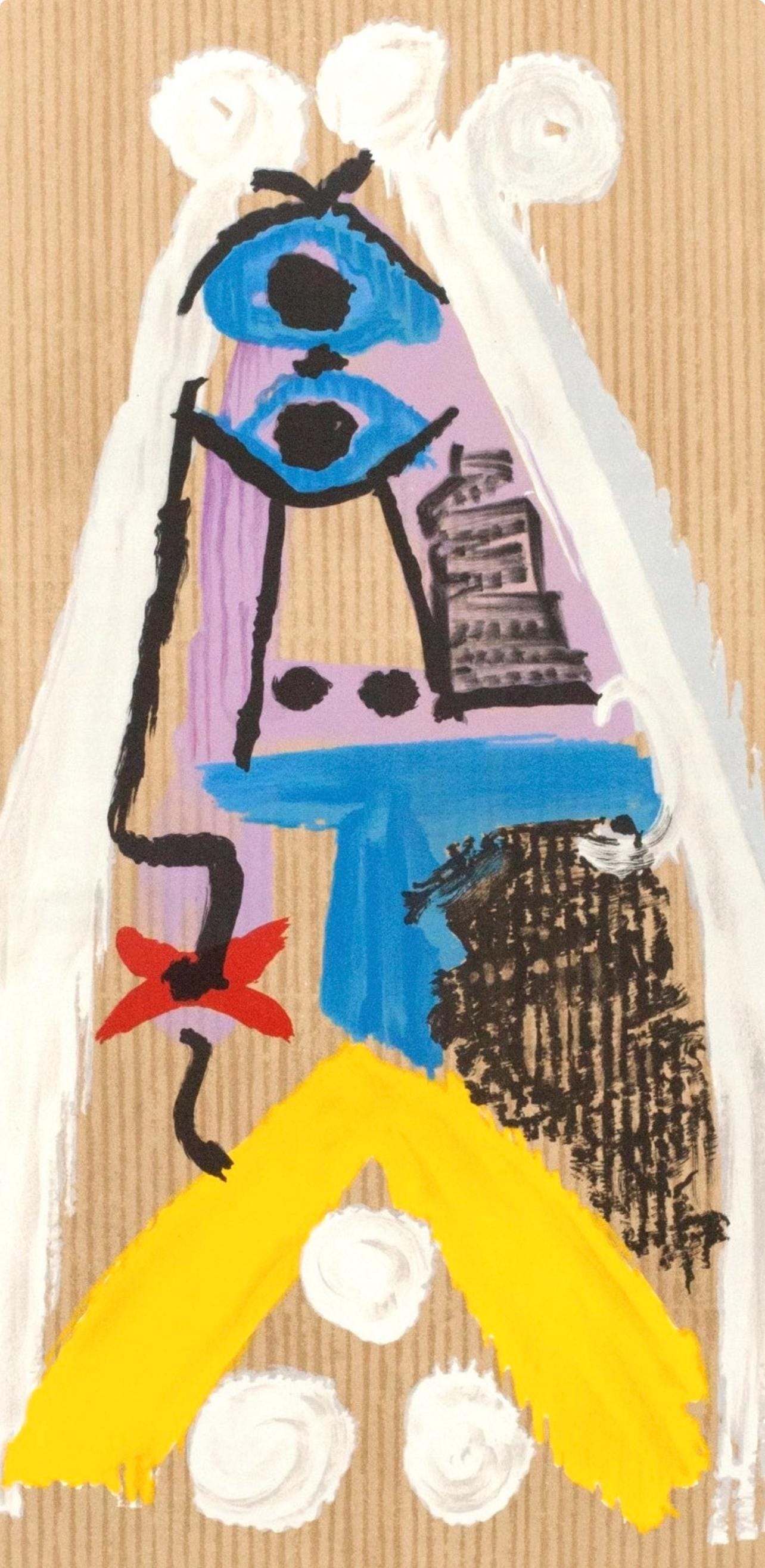 Pablo Picasso, Composition (Orozco 207-261), Vingt-Neuf Portraits Imaginaires, Limited Edition Lithograph