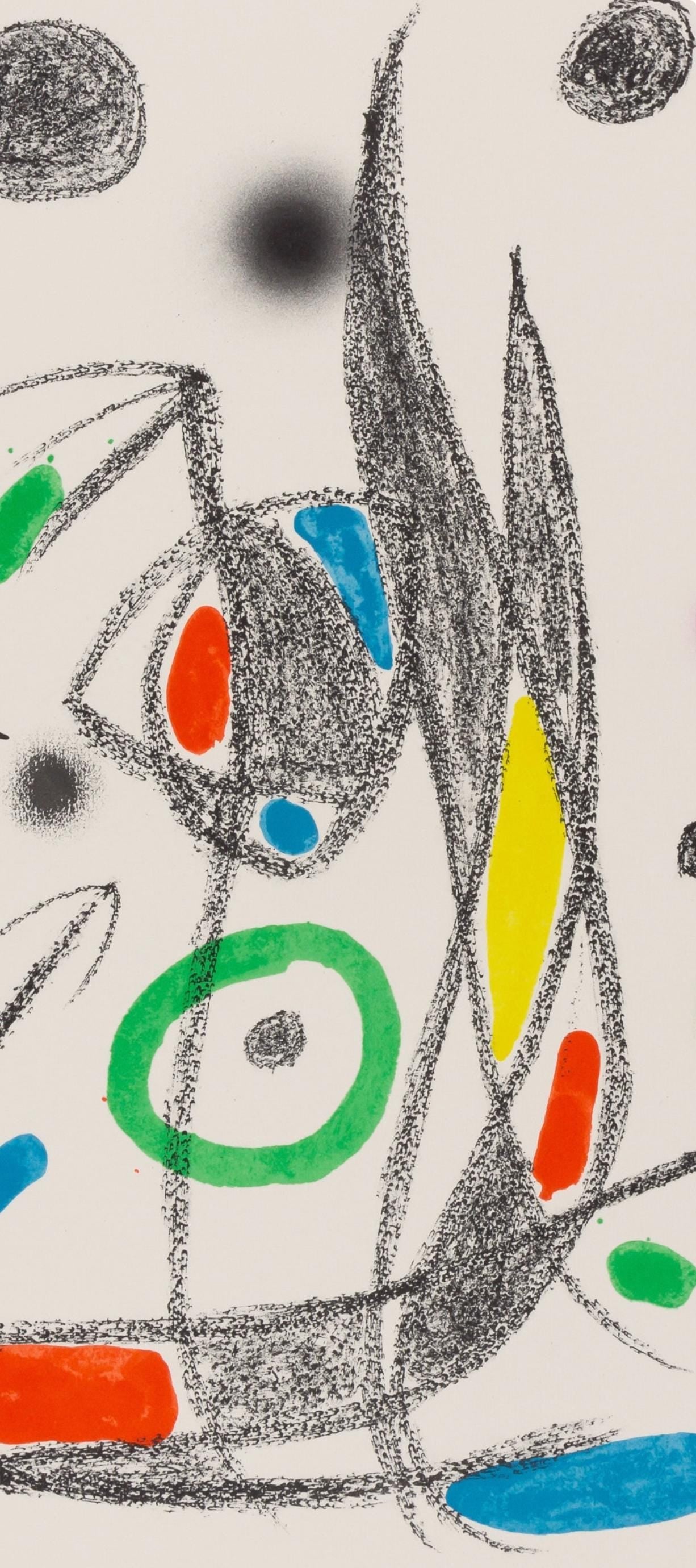 Joan Miró, Composition (Mourlot, 1051-1072), Maravillas con Variaciones acrósticas en el Jardín de Miró, Limited Edition Lithograph