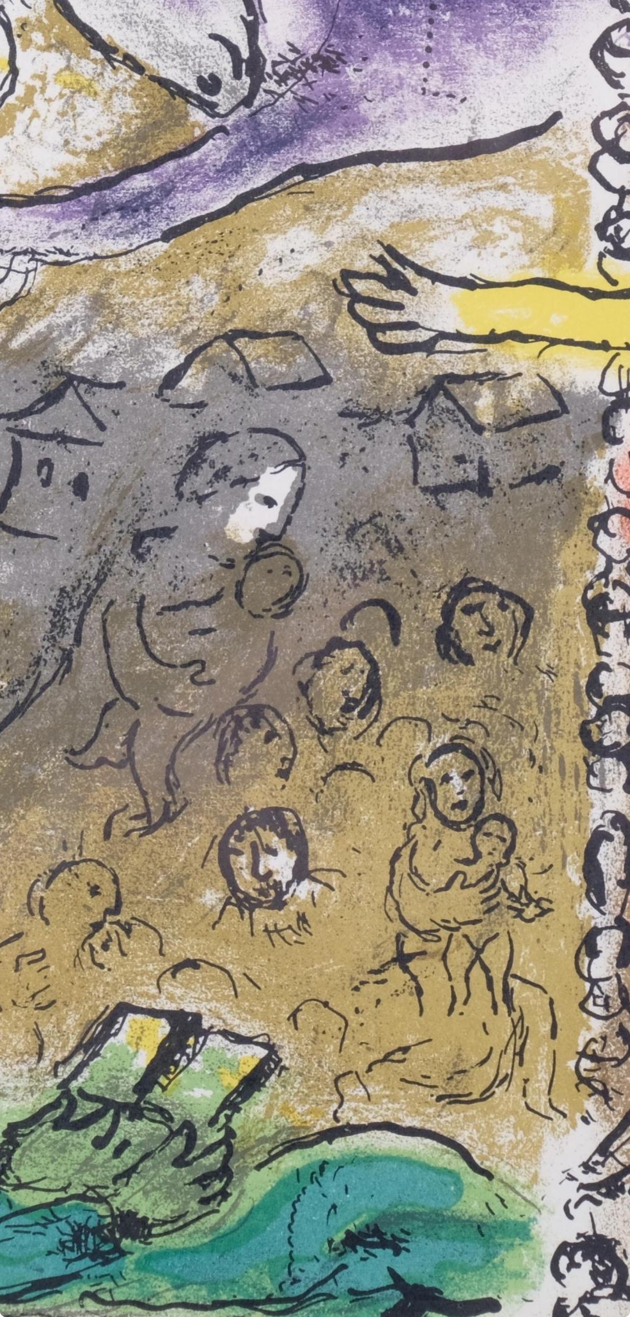 Marc Chagall, Composition (Mourlot 192-207; Cramer 34), Limited Edition Lithograph