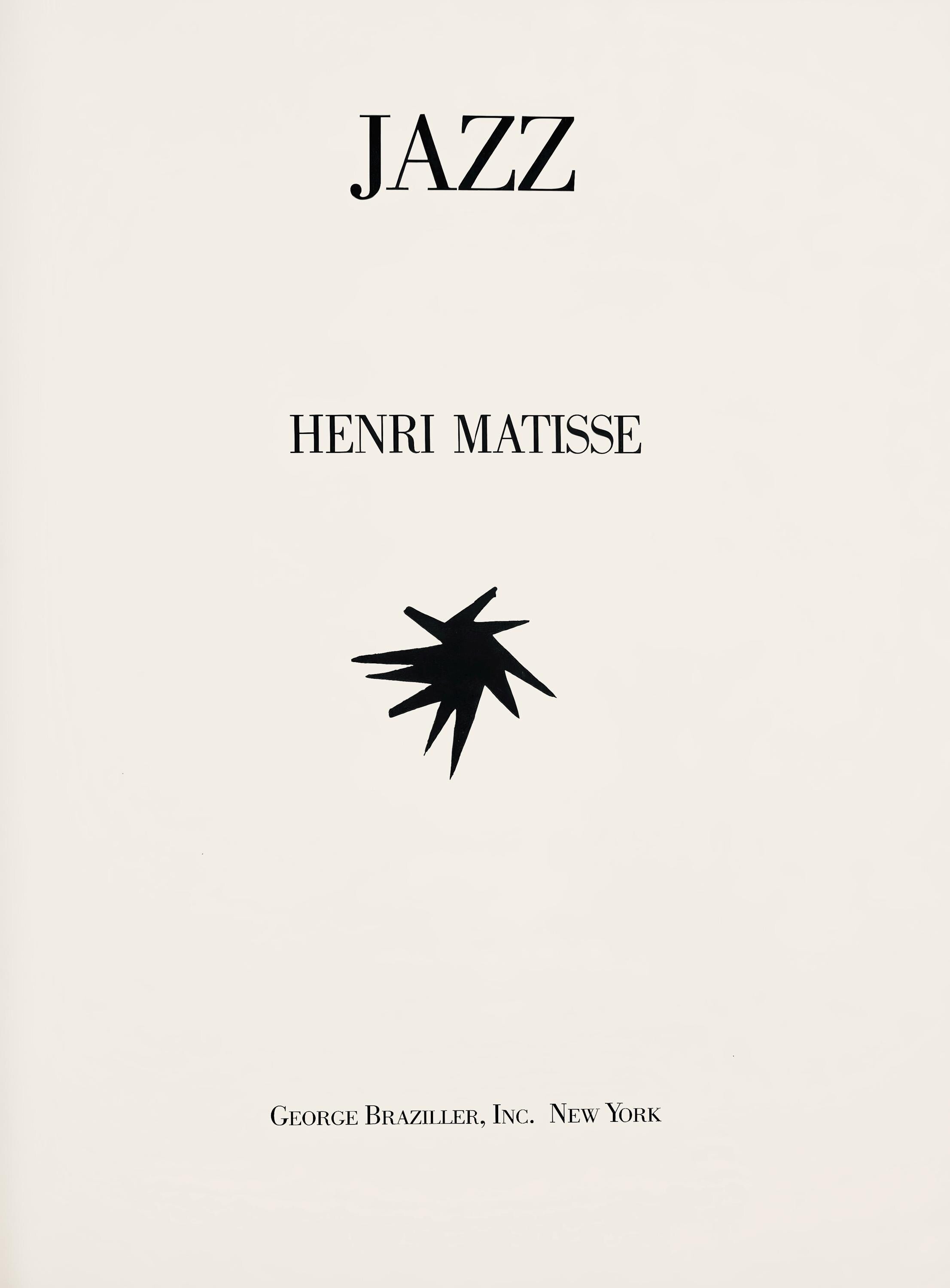 Henri Matisse, La Nageuse dans l'aquarium, Jazz, Special Edition for the Museum of Modern Art, Limited Edition Héliogravure