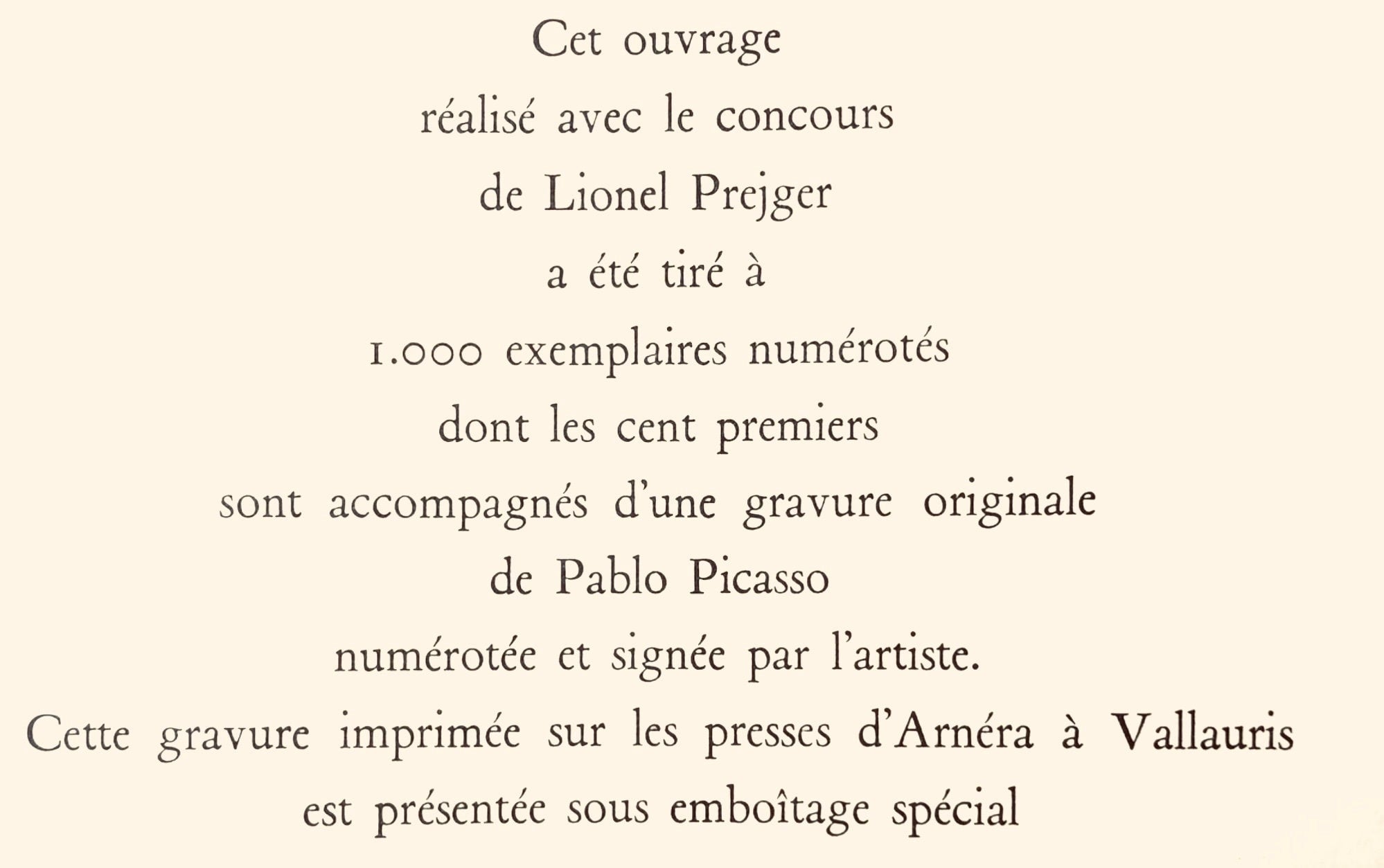 Pablo Picasso, Composition (Bloch 112; Kibbey 1466; Goeppert 115), Diurnes Découpages et Photographies, Limited Edition Phototype