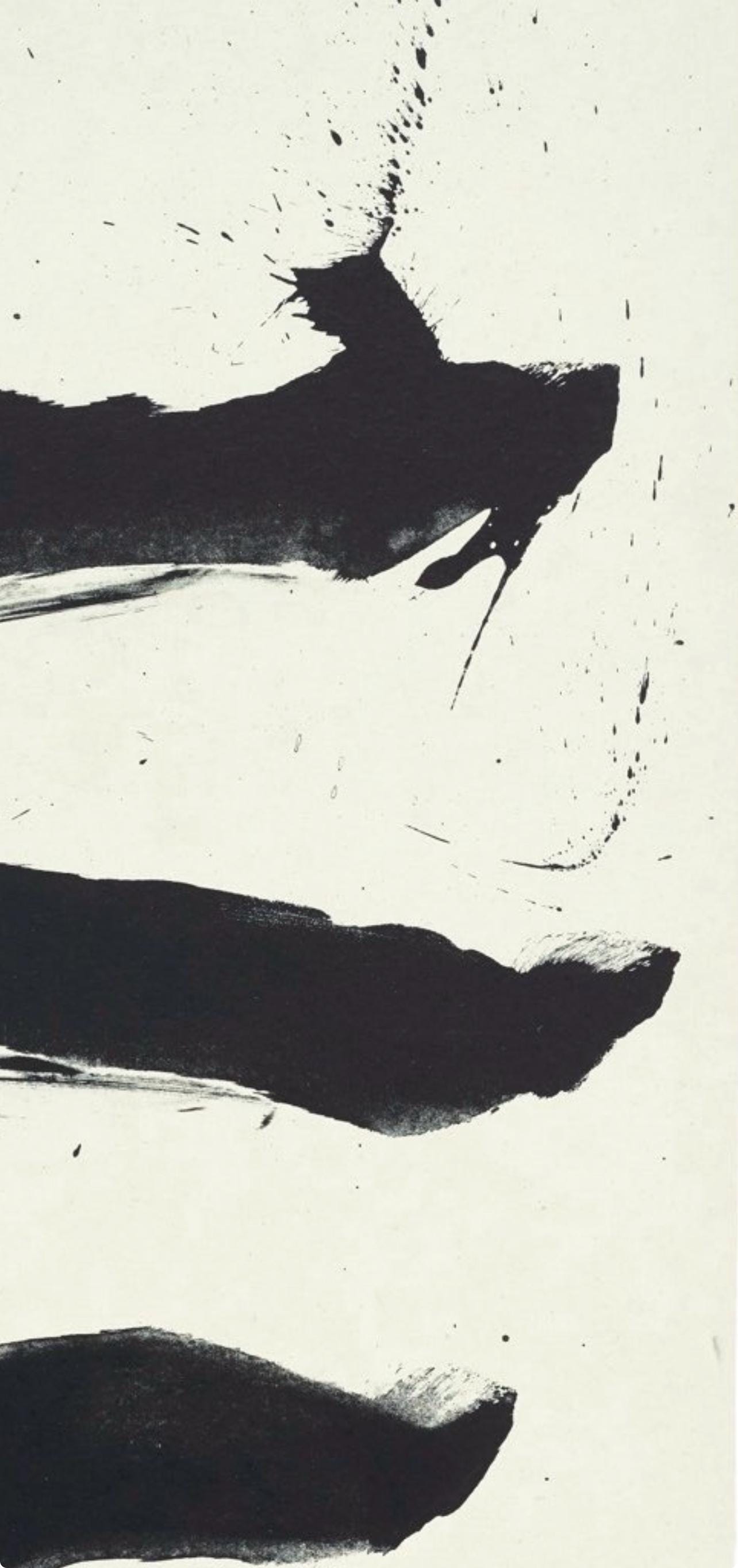 Robert Motherwell, Nocturne VII (Belknap 354-380; Engberg/Banach 415-441), Three Poems, Limited Edition Lithograph