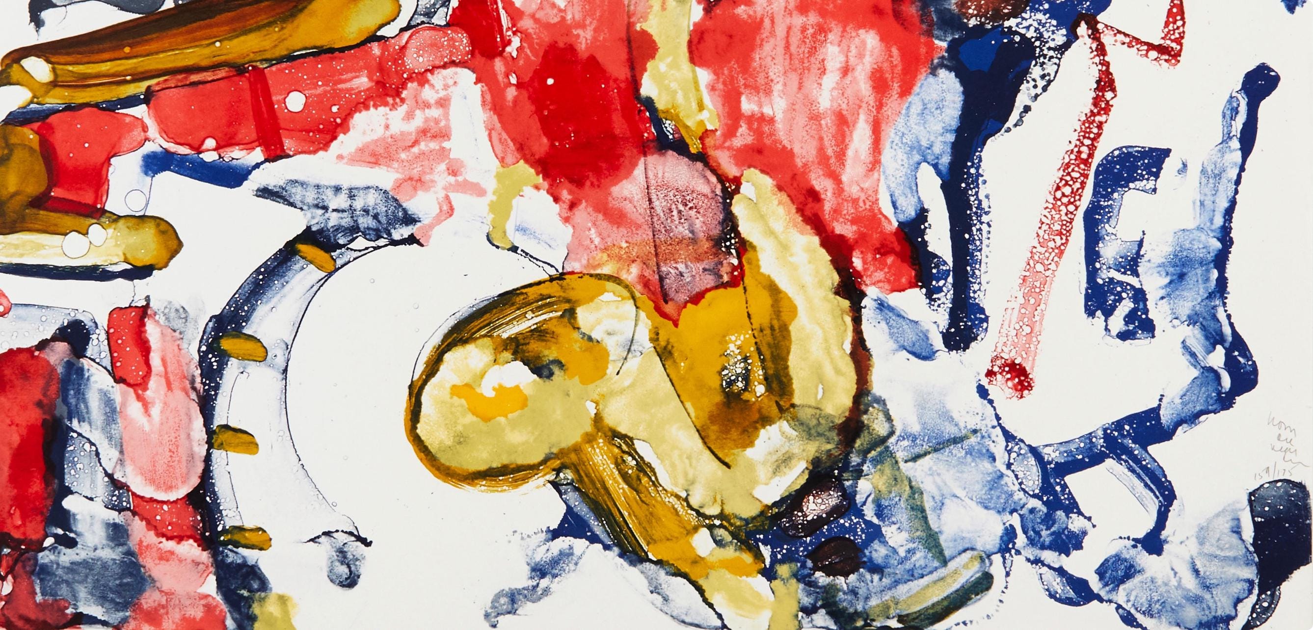 Romare Bearden, Out Corus (rhythm section) (Gelburd/Rosenberg 70-77), Jazz Series, Limited Edition Lithograph