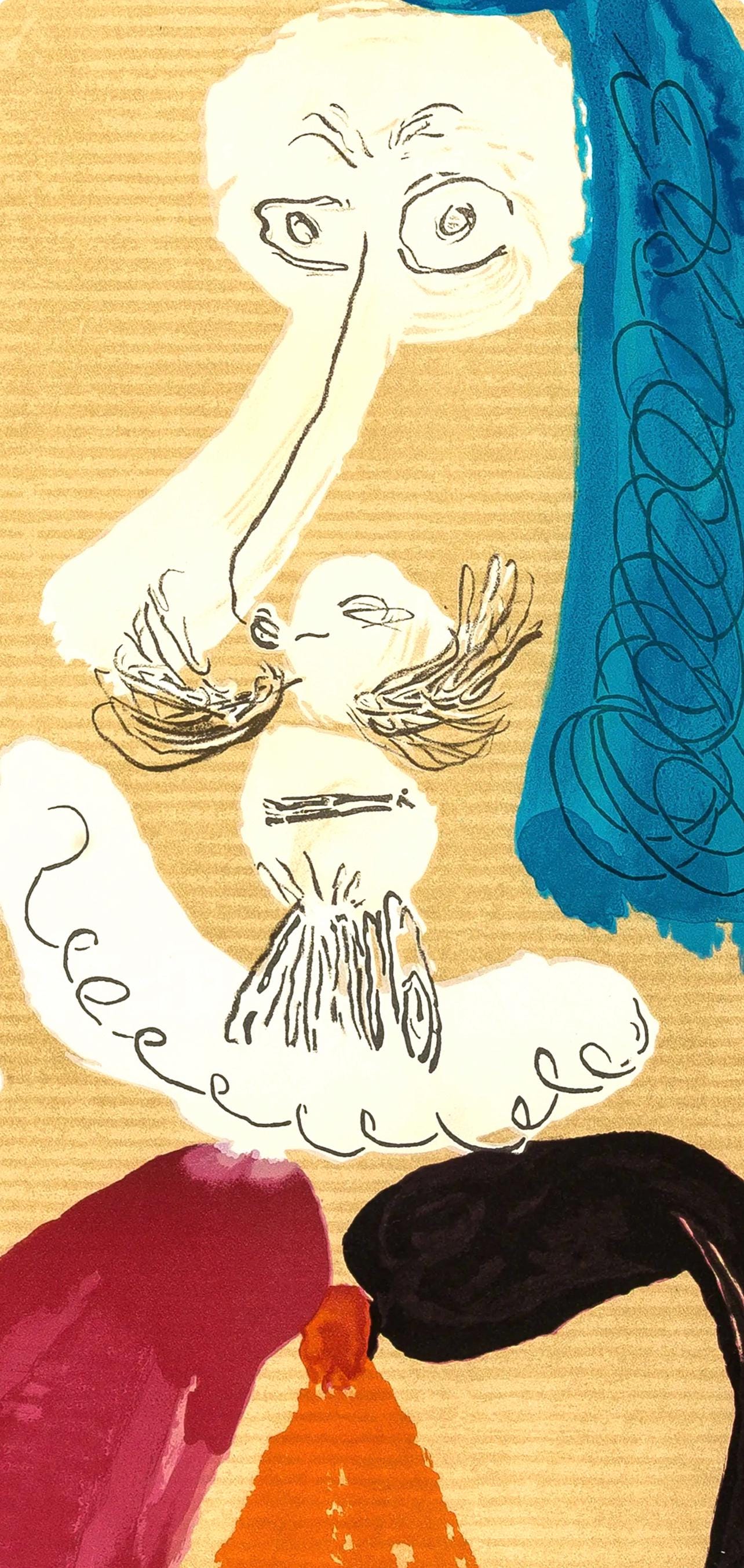 Pablo Picasso, Composition (Orozco 207-261), Vingt-Neuf Portraits Imaginaires, Limited Edition Lithograph