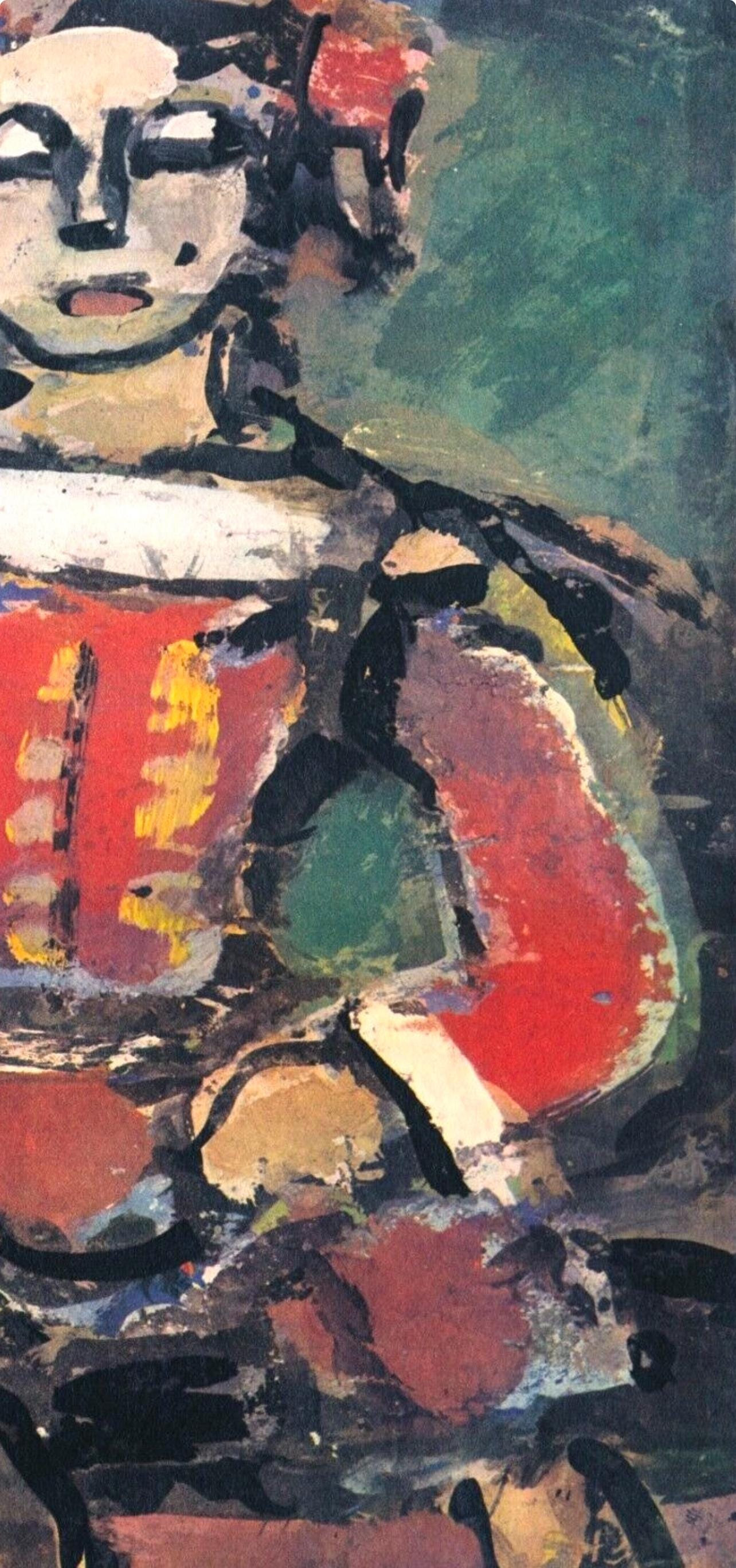 Georges Rouault, Composition, Divertissement, Limited Edition Lithograph