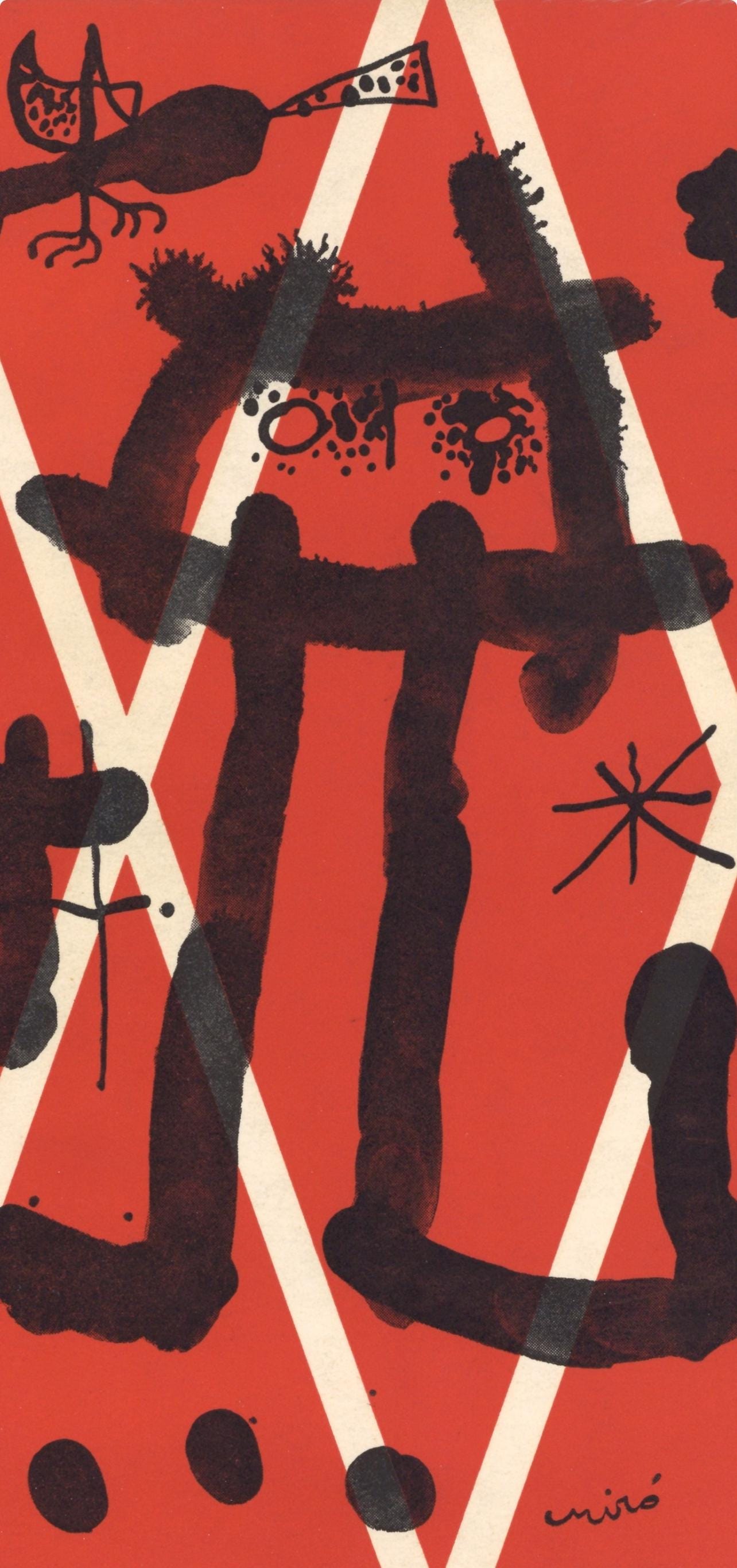 Joan Miró, Composition, XXe siècle, Limited Edition Lithograph