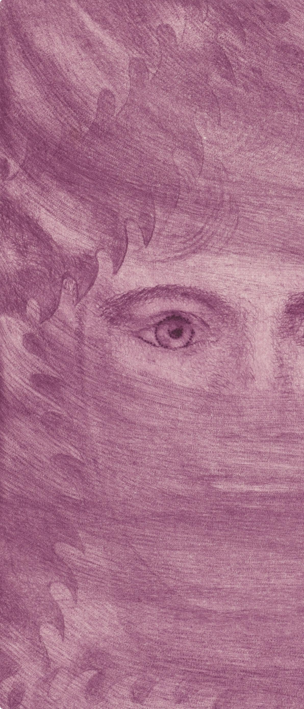 Valentin Hugo, Composition, Feuilles éparses, Limited Edition Etching