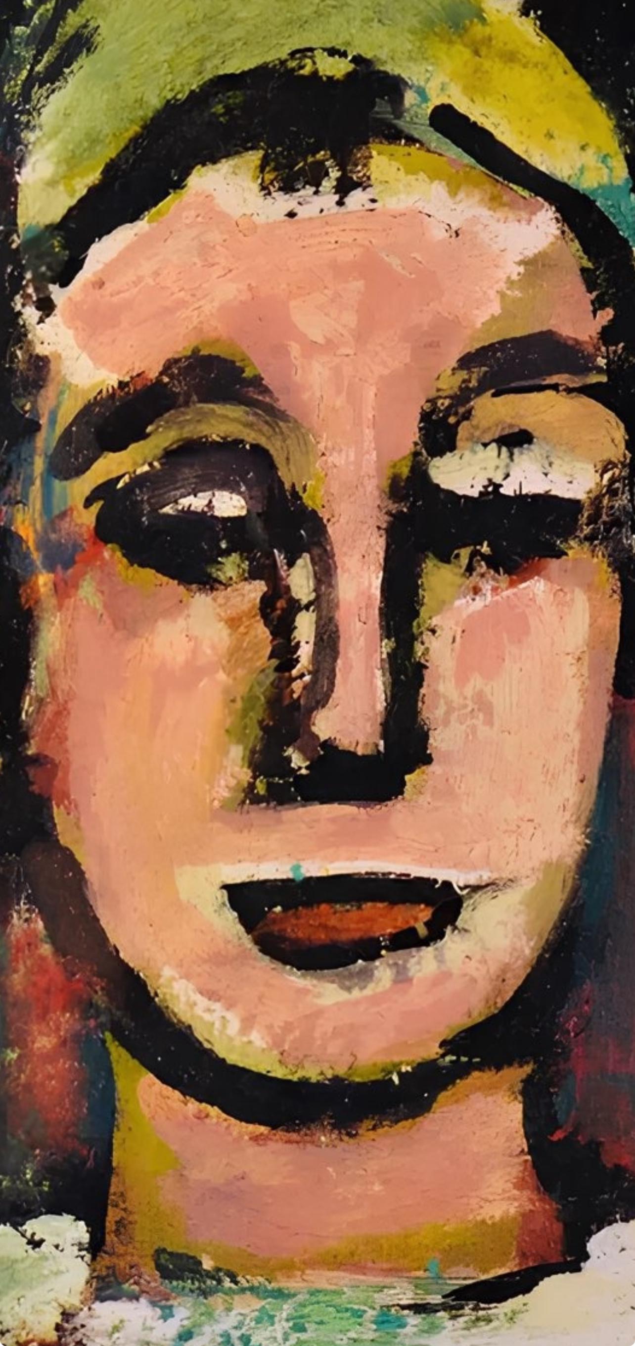 Georges Rouault, Composition, Visages, dix études de l'Atelier reproduites en fac-similés, Limited Edition Lithograph