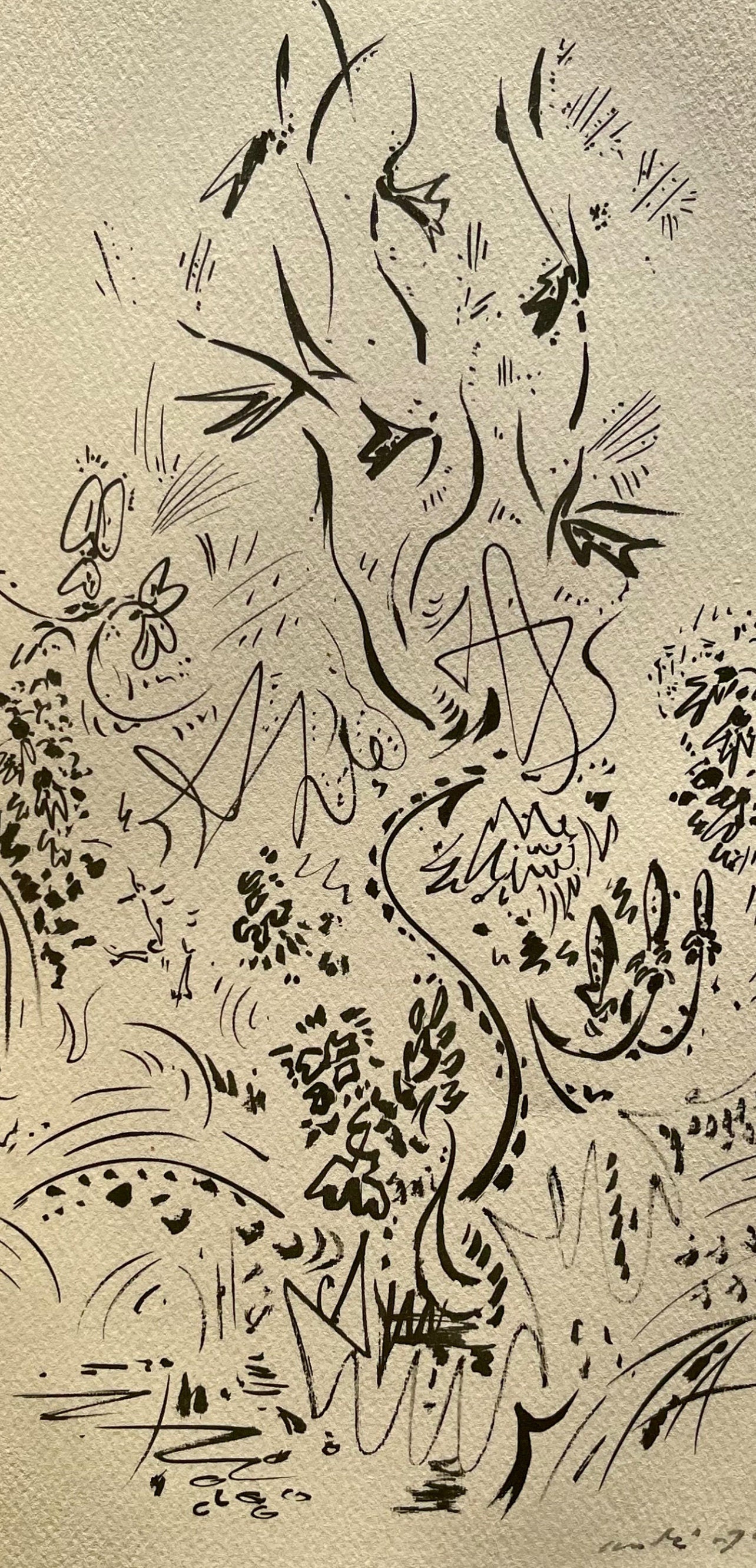 André Masson, Herbes et fleurs, Masson Dessins, Limited Edition Lithograph