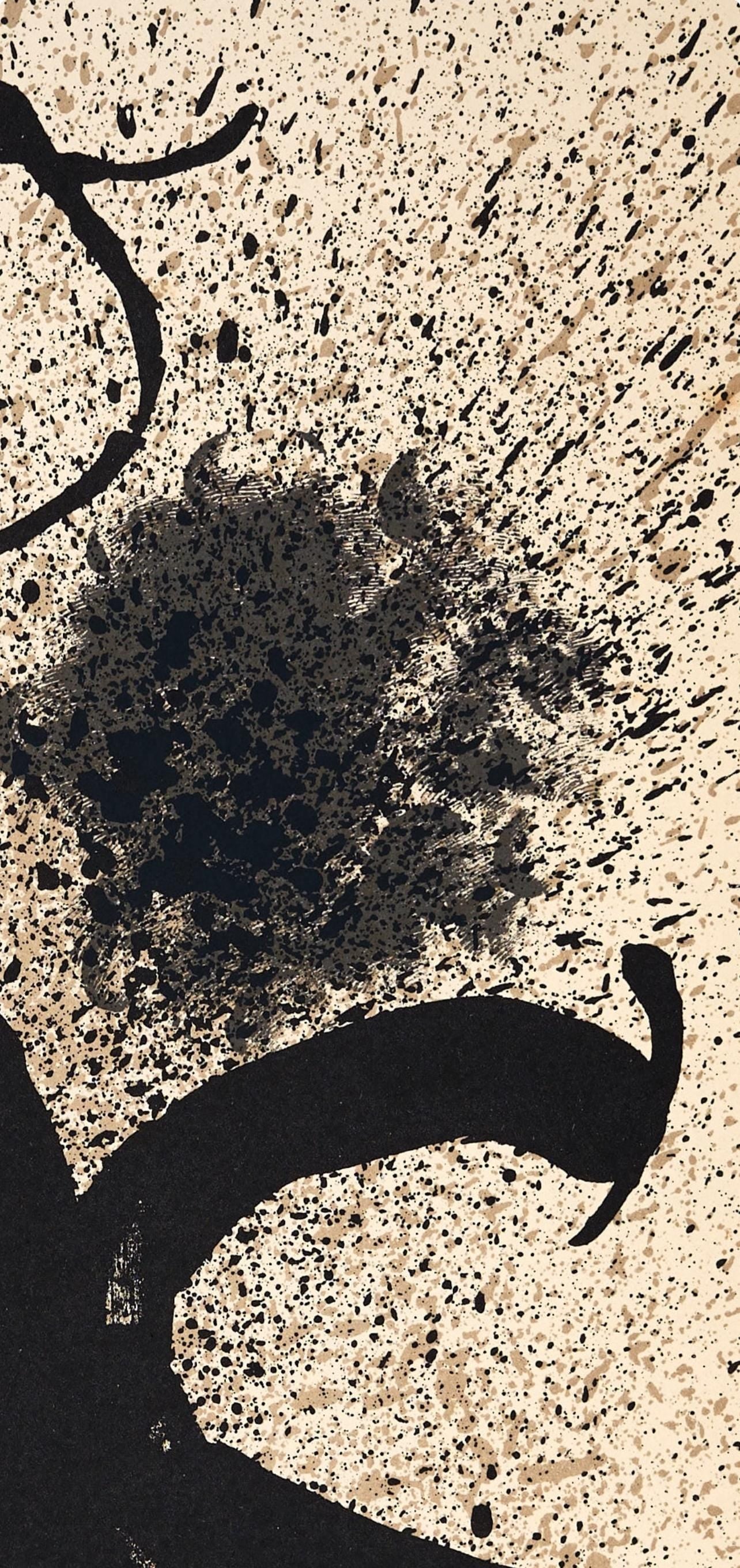Joan Miró, Composition (Mourlot 745), Derrière le miroir, Limited Edition Lithograph