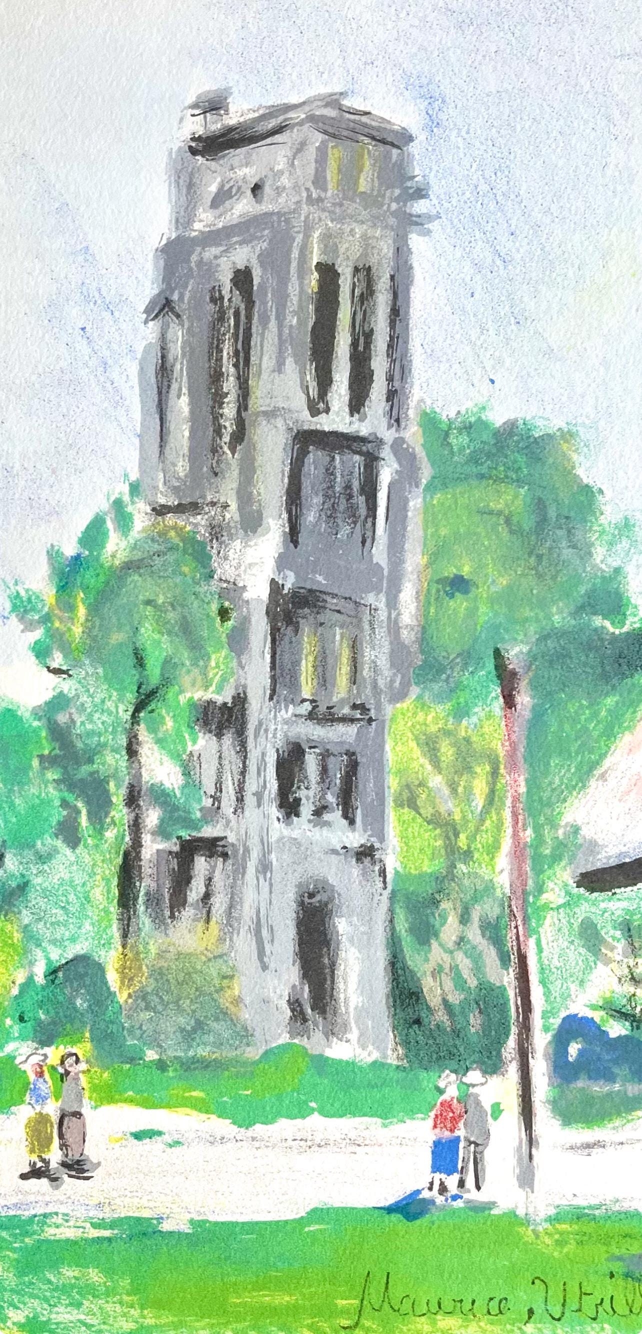 Maurice Utrillo, à la Comédie Française, Paris Capitale, Limited Edition Lithograph