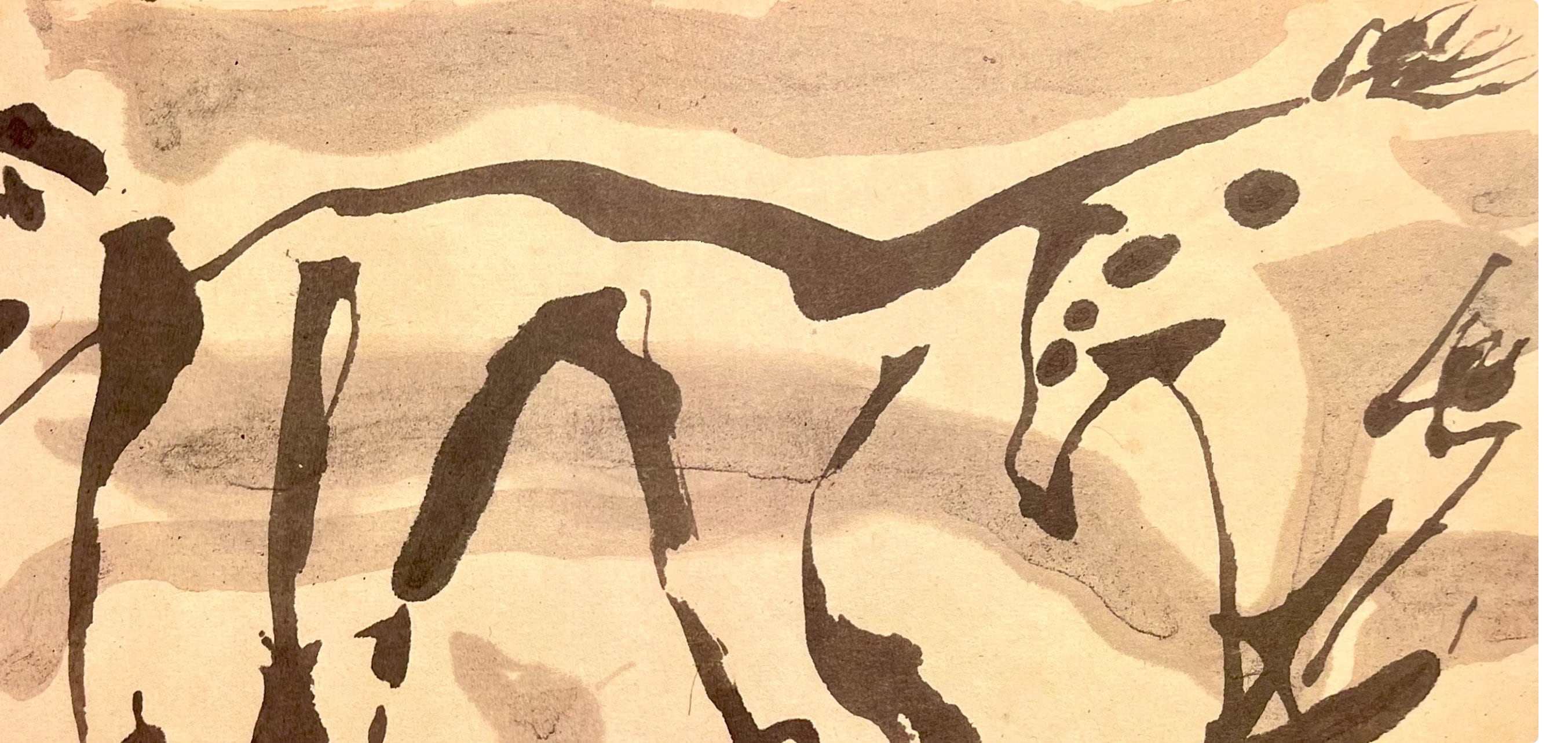 Jackson Pollock, Composition, Jackson Pollock, The Last Sketchbook, Limited Edition Lithograph