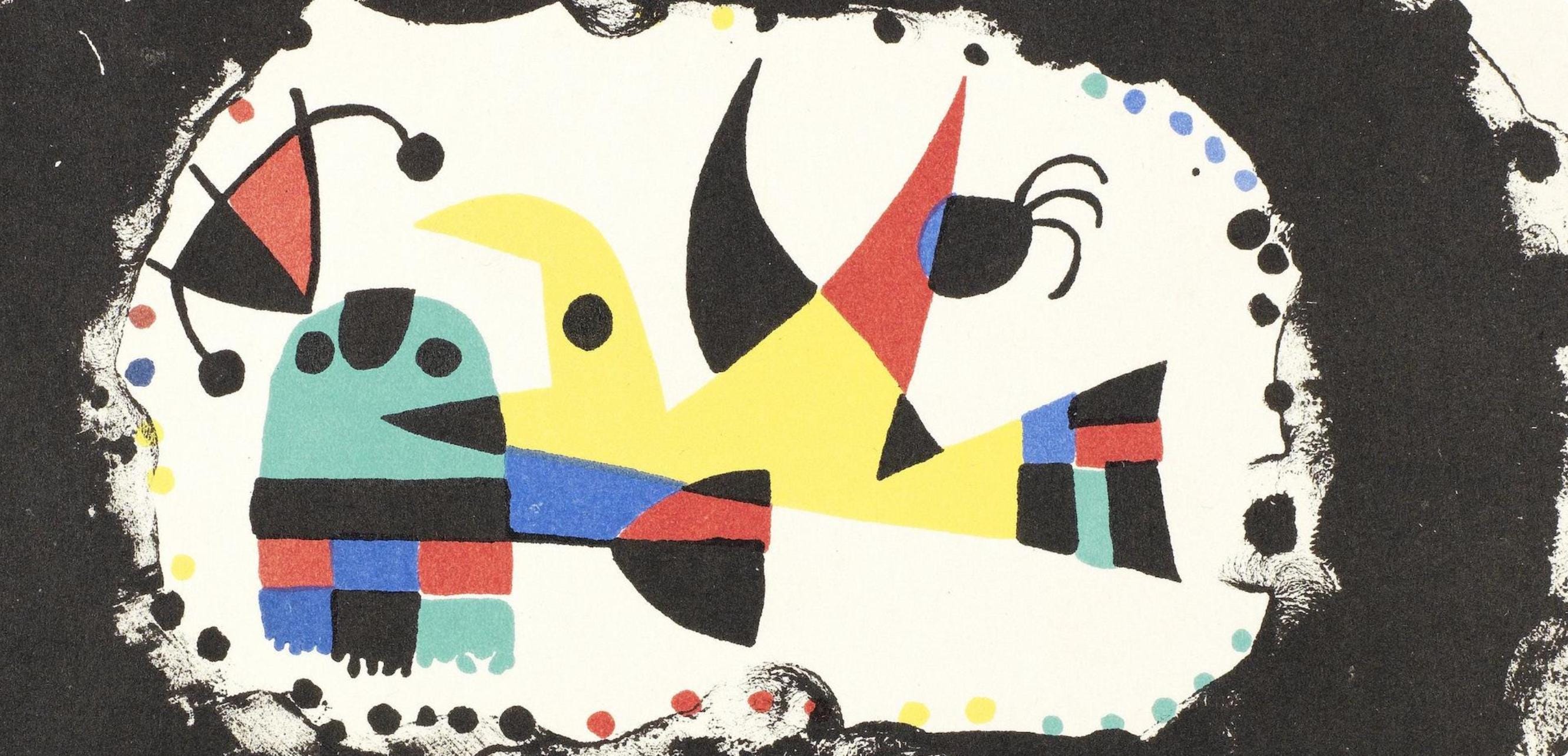Joan Miró, Composition (Cramer 39), Joan Miró, Limited Edition Lithograph