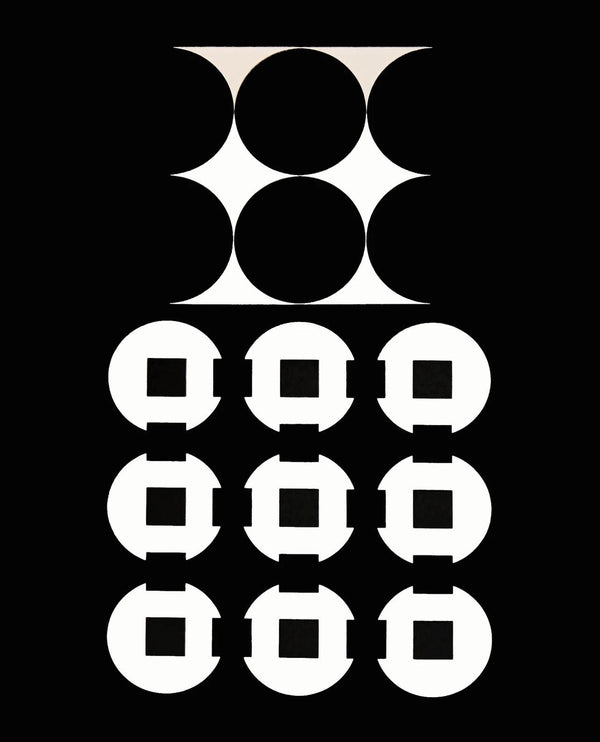 Victor Vasarely, Composition, Corpusculaires, Limited Edition Héliogravure