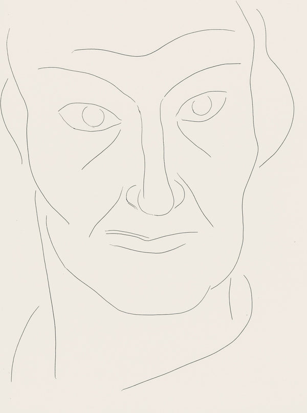 Henri Matisse, Portrait of Baudelaire, Poésies, Limited Edition Lithograph