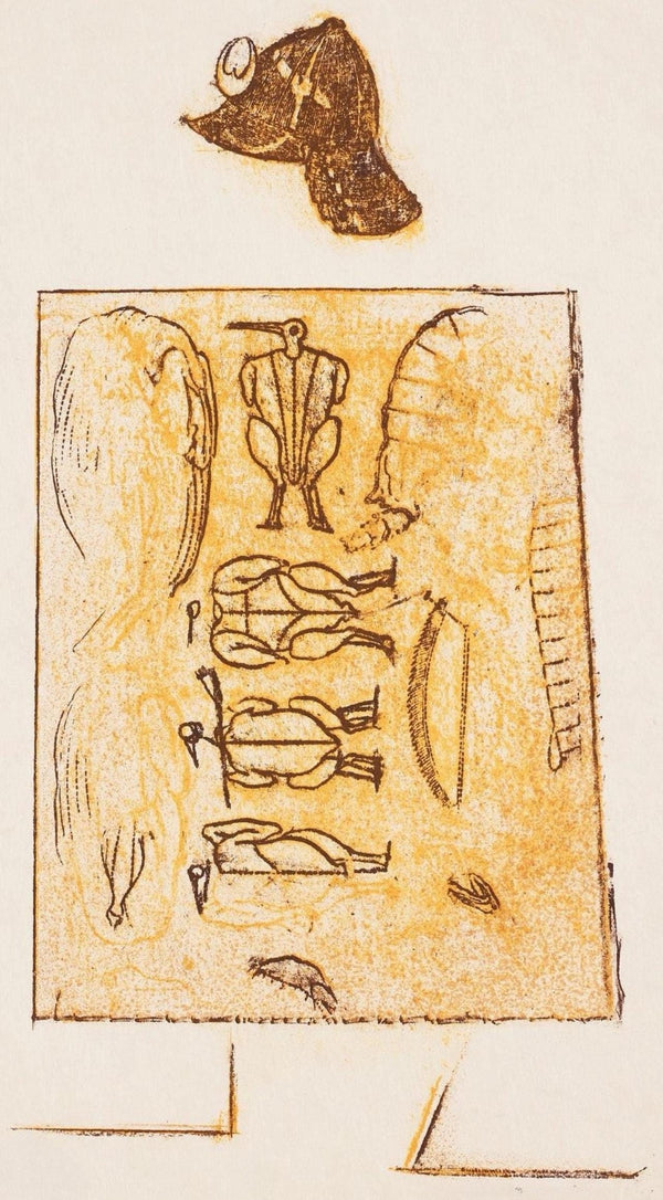 Max Ernst, Composition (Spies/Leppien 218), La Ballade du Soldat, Limited Edition Lithograph