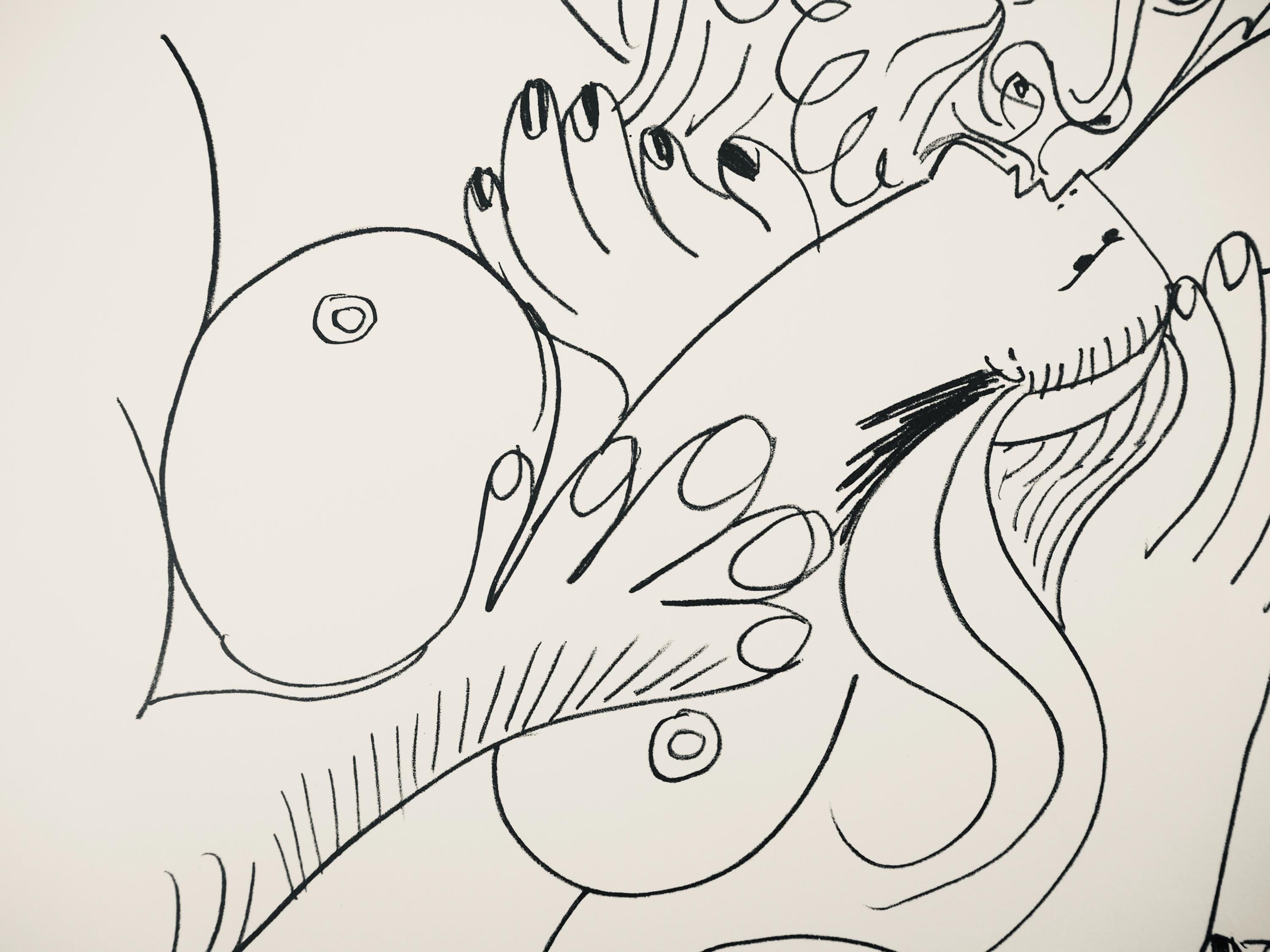 Pablo Picasso, Composition (Orozco 193-204), Au Baiser D'Avignon, Limited Edition Lithograph