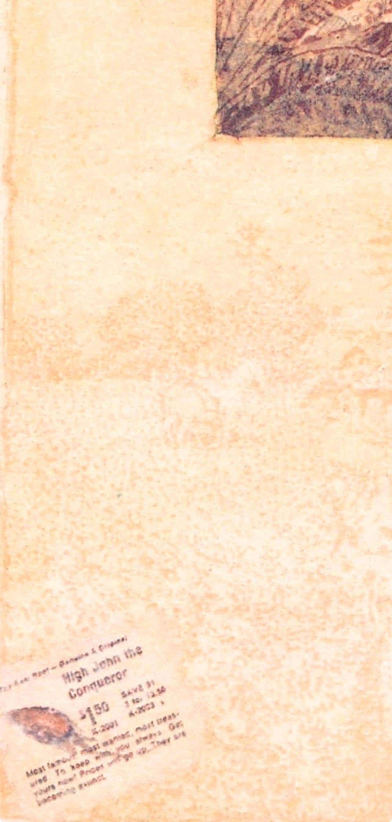 Betye Saar, High John De Conquer, Bookmarks in the Pages of Life, Limited Edition Silkscreen