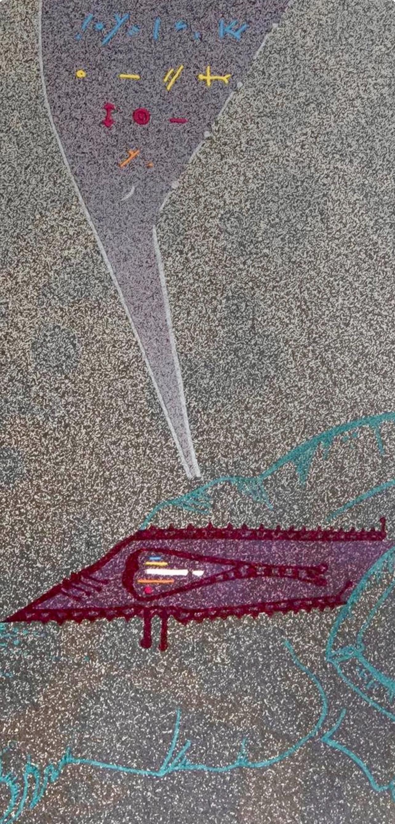 Joan Ponç, Composition, Ediciones Polígrafa, Redfern Gallery, Limited Edition Lithograph