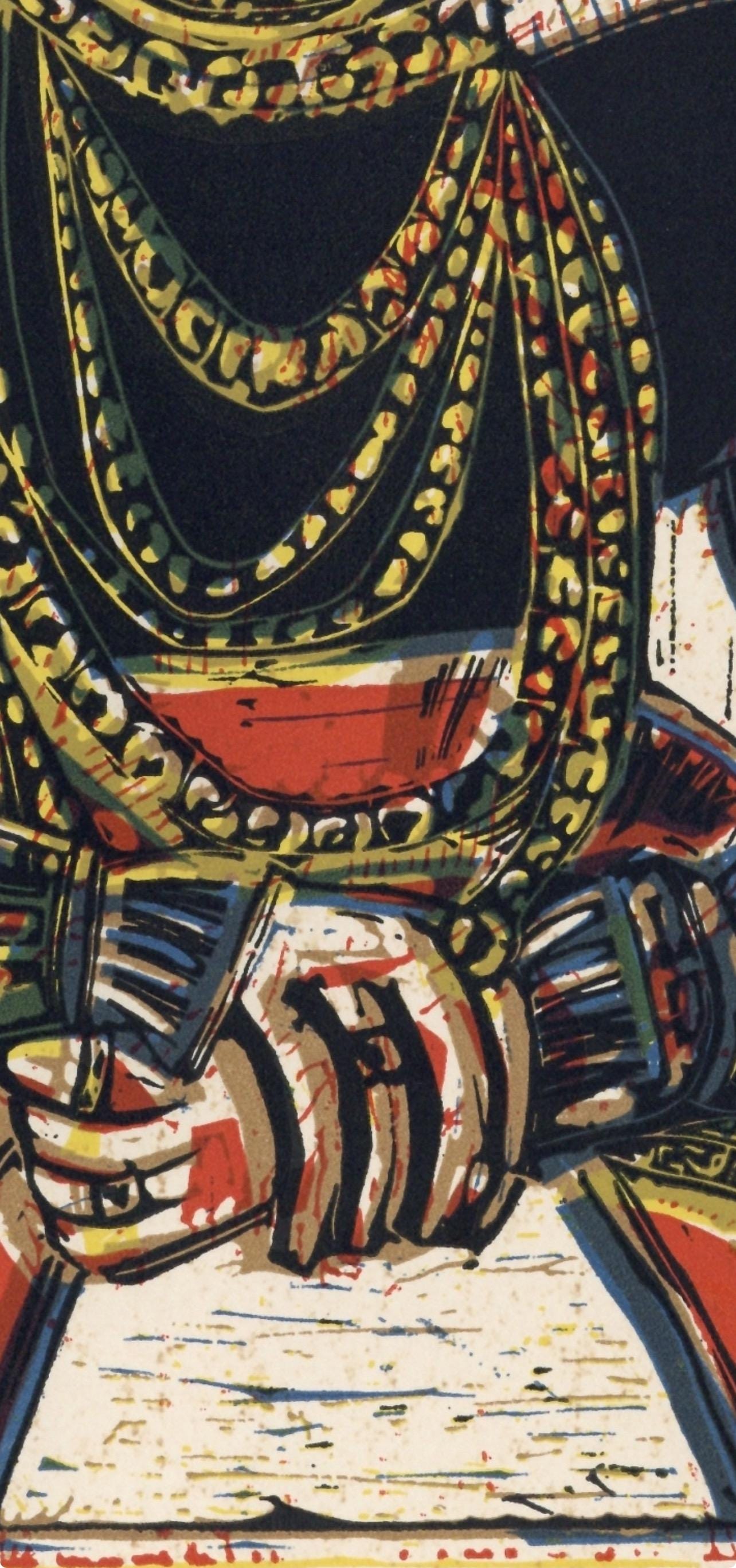 Pablo Picasso, Portrait of a Woman (Orozco 214), Grabados al linóleo, Limited Edition Linocut