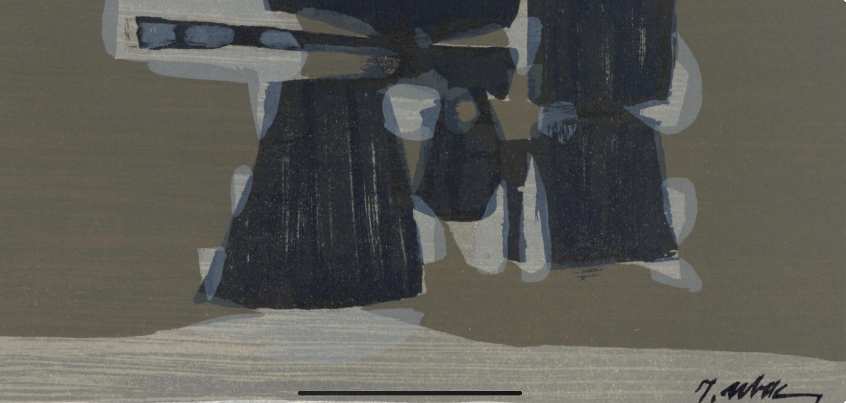 Raoul Ubac, Charrue, l’Hommage à Georges Braque, Derrière le miroir, Limited Edition Lithograph