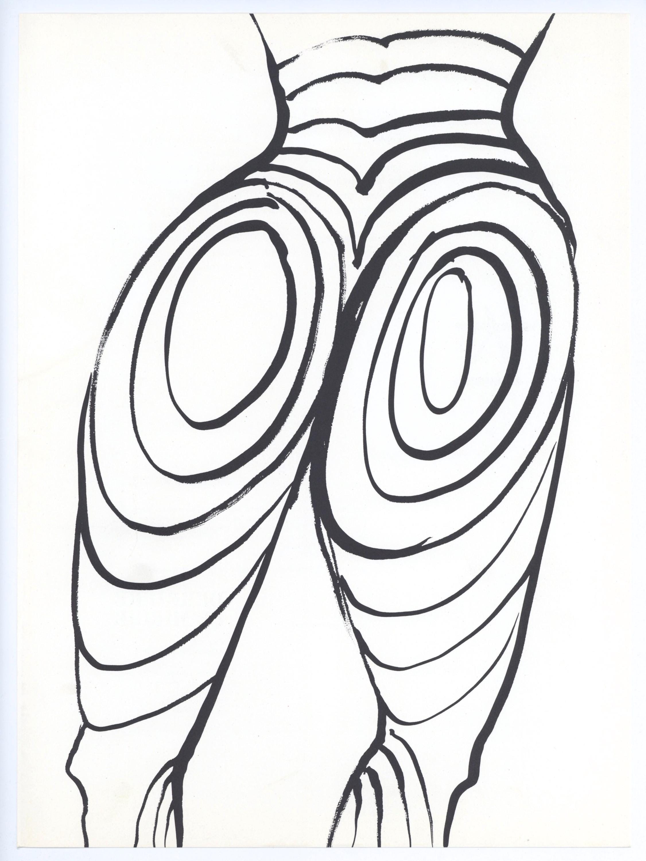 Alexander Calder, Composition, Derrière le miroir, Limited Edition Lithograph