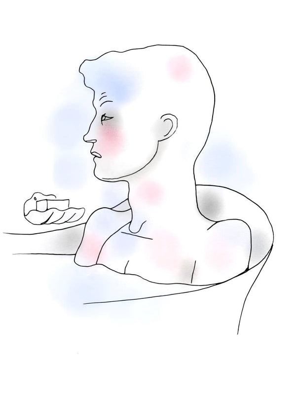 Jean Cocteau, Composition, Le Livre Blanc, Limited Edition Lithograph